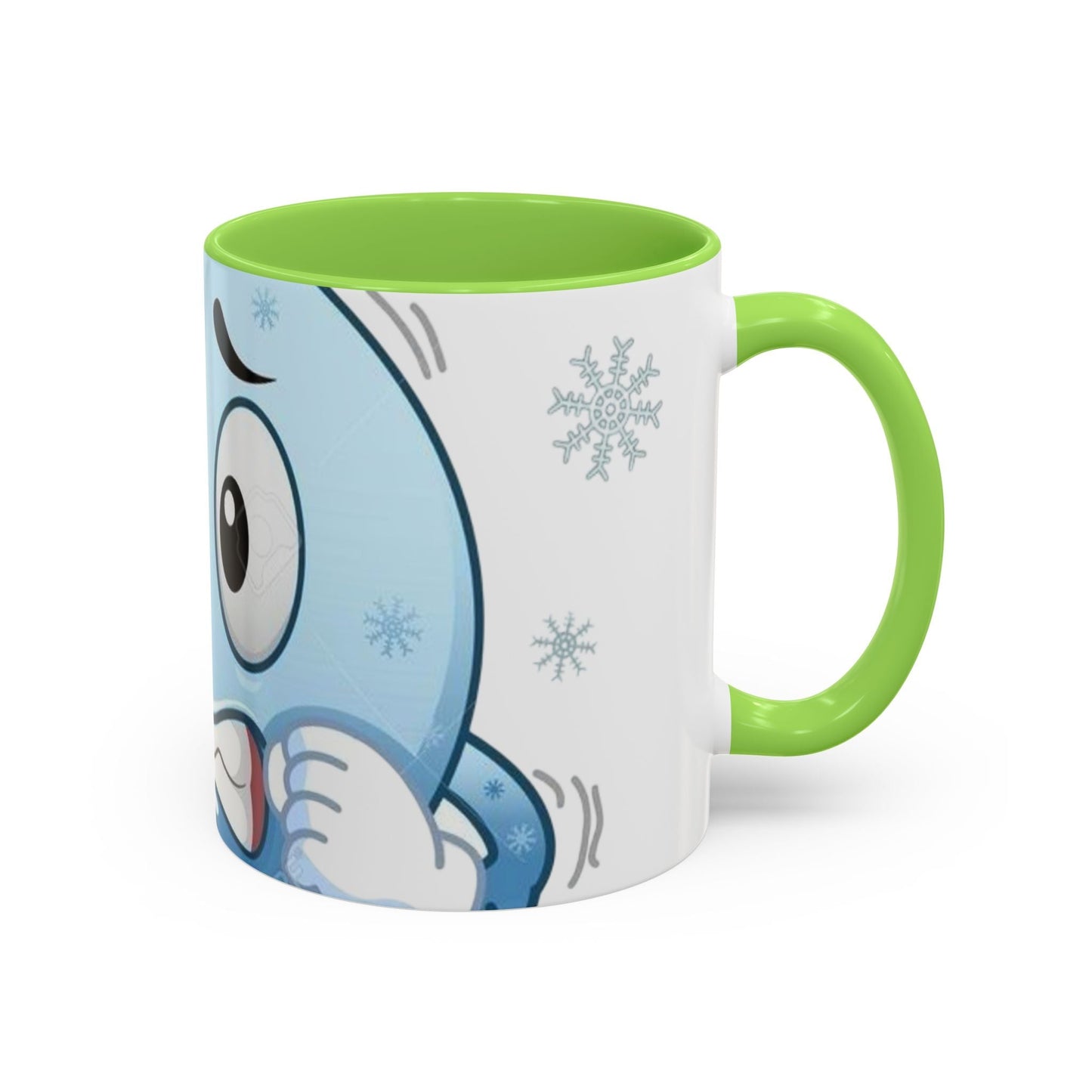 Smiley face cold emoji coffee mugs (11oz, 15oz)