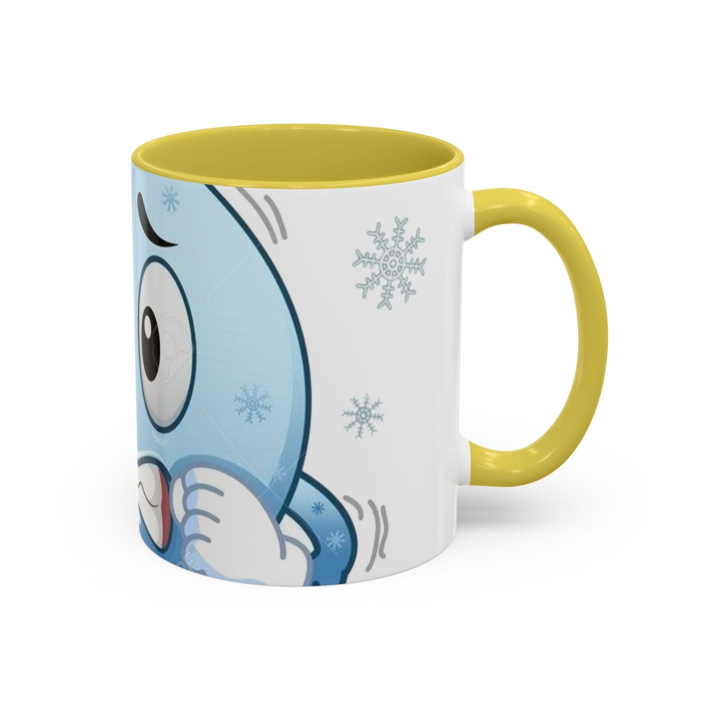 Smiley face cold emoji coffee mugs (11oz, 15oz)