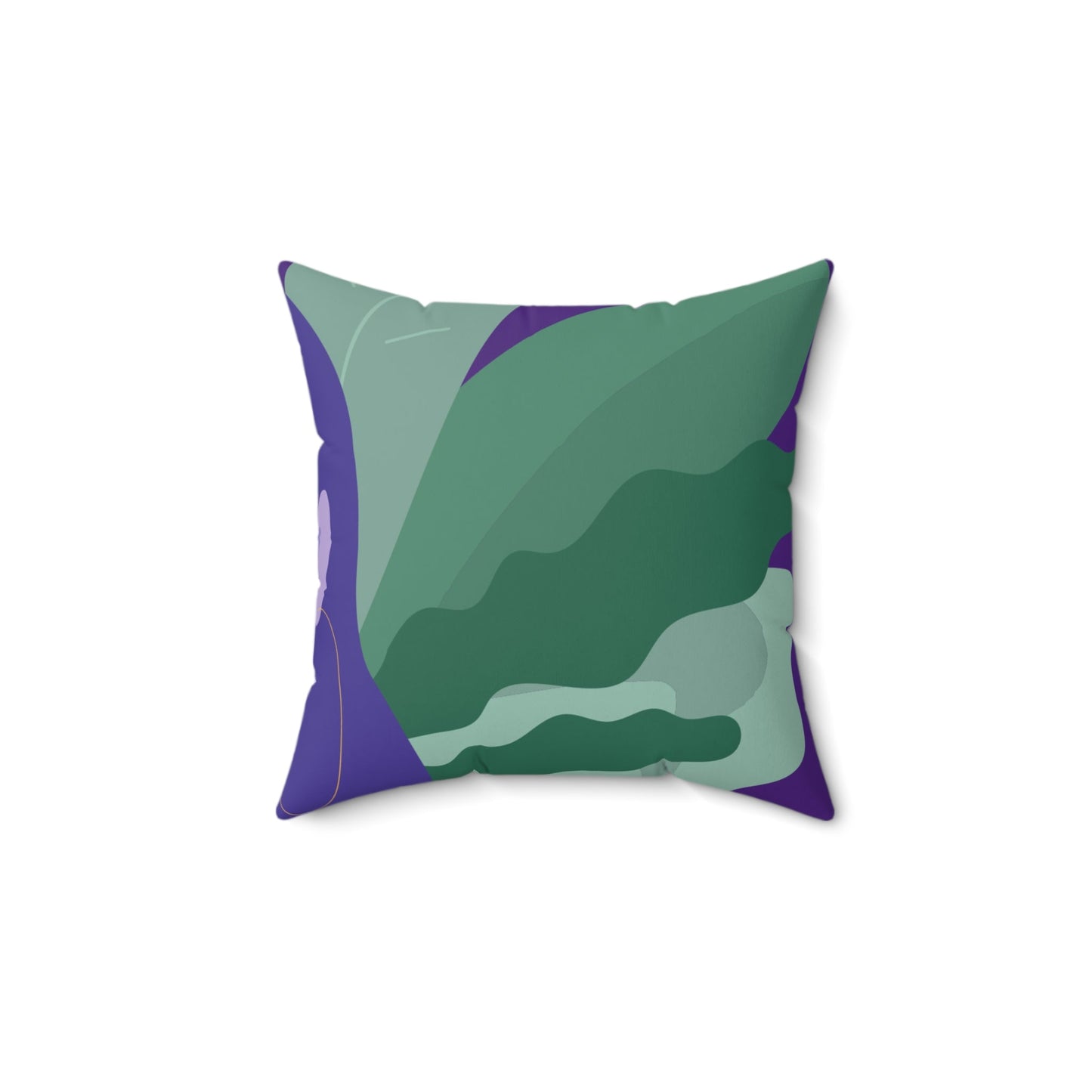 Spun Polyester Square Pillow