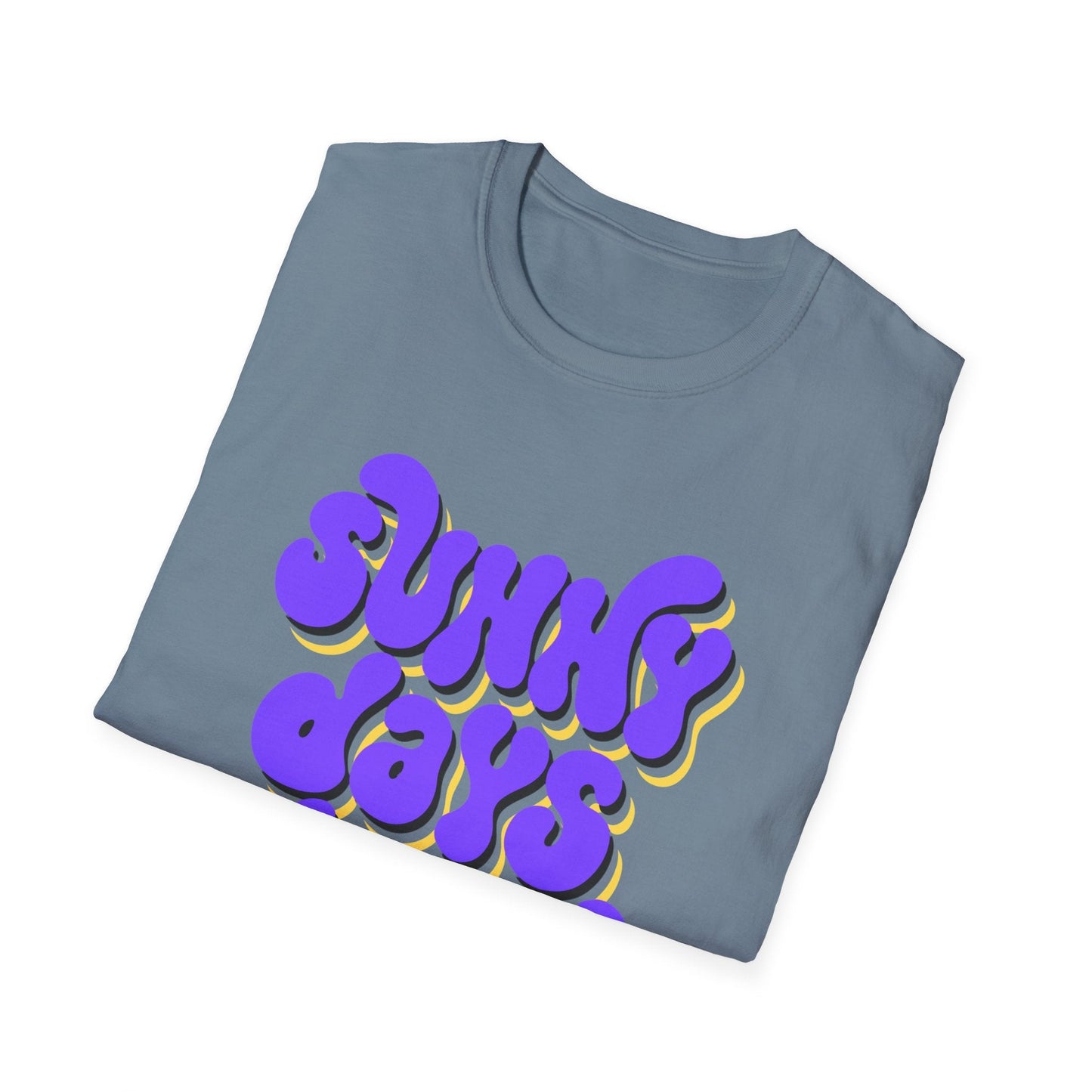 Sunny Days Ahead Unisex Softstyle T-Shirt - Positive Vibes Tee