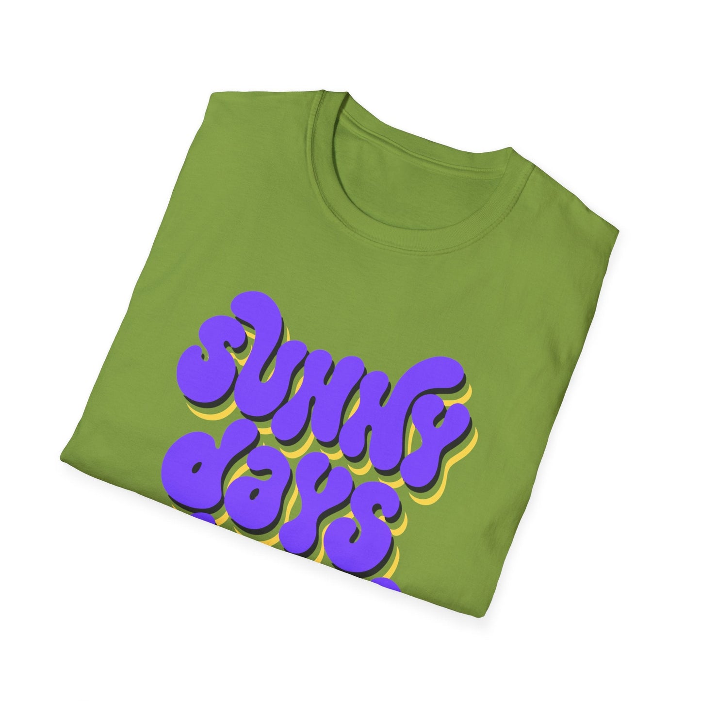 Sunny Days Ahead Unisex Softstyle T-Shirt - Positive Vibes Tee