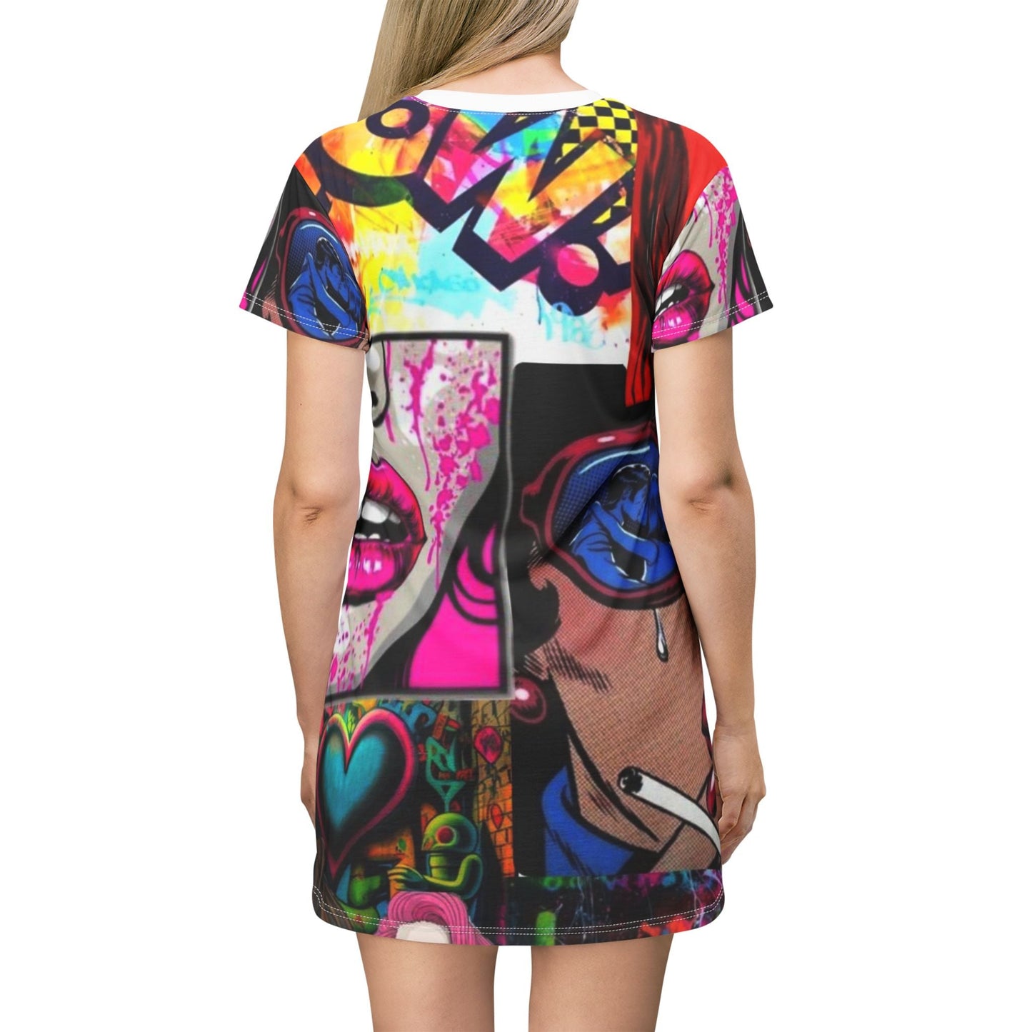 T-Shirt Dress (AOP)