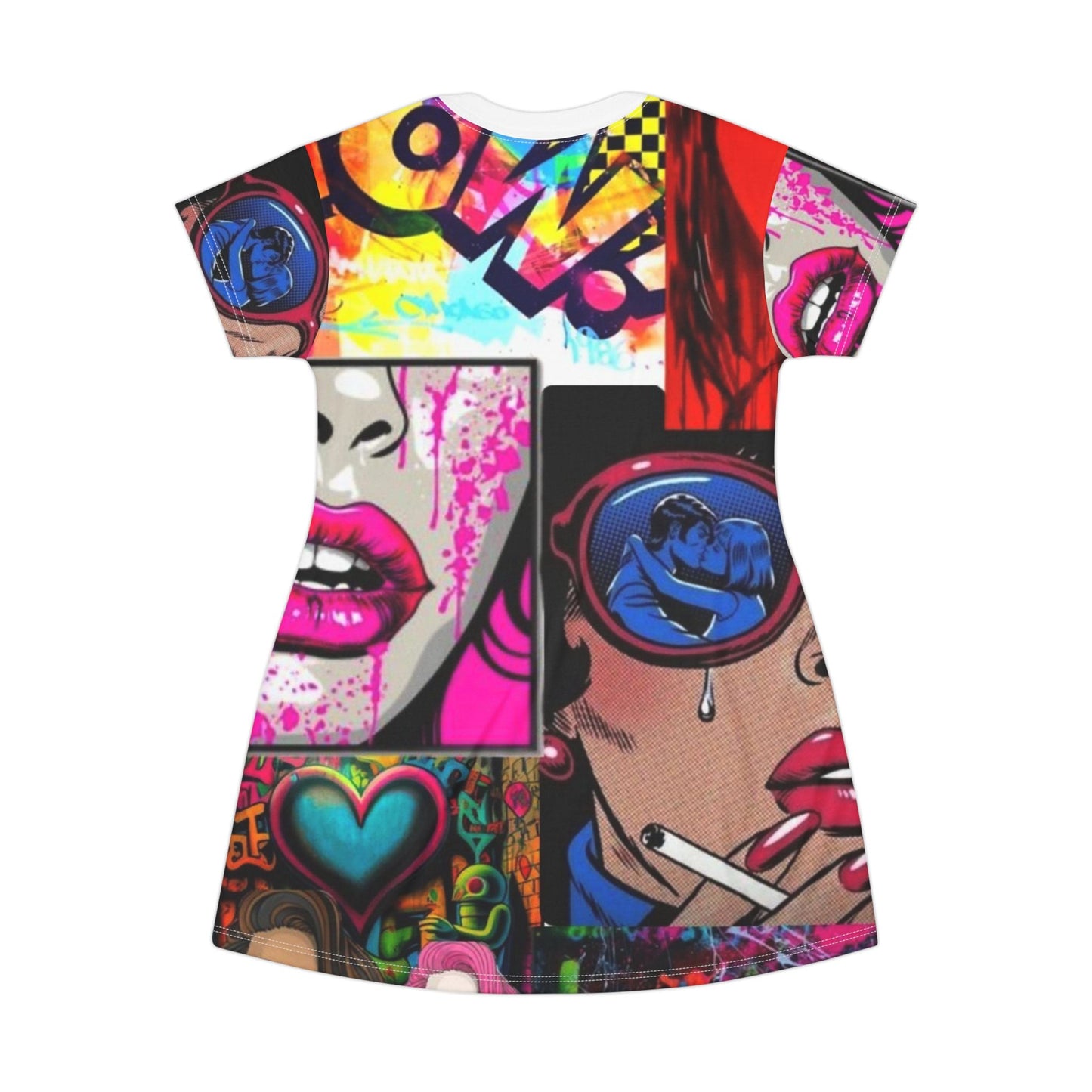 T-Shirt Dress (AOP)