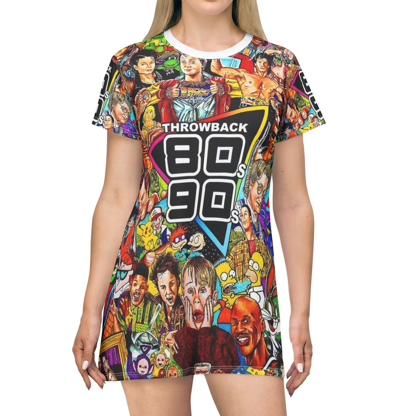 T-Shirt Dress (AOP)