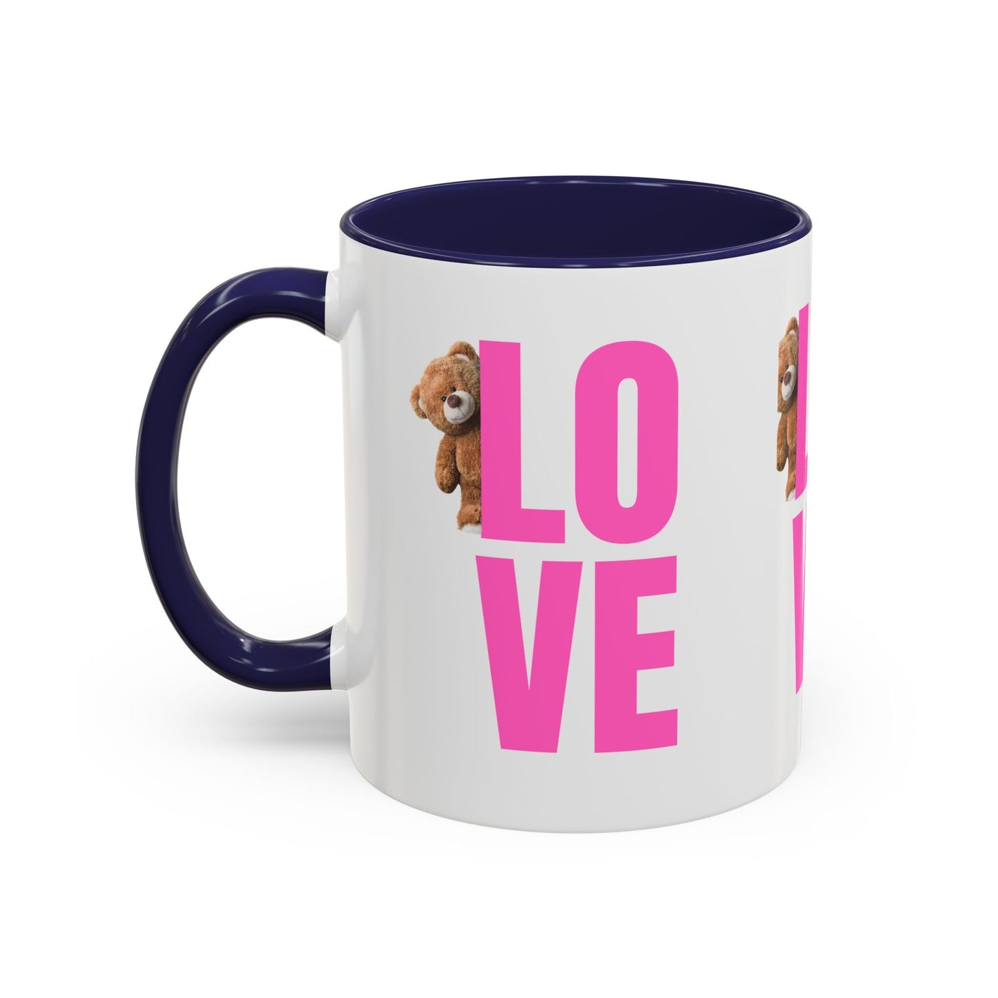 Teddy Bear coffee mugs- 11oz & 15oz Accent Coffee Cup