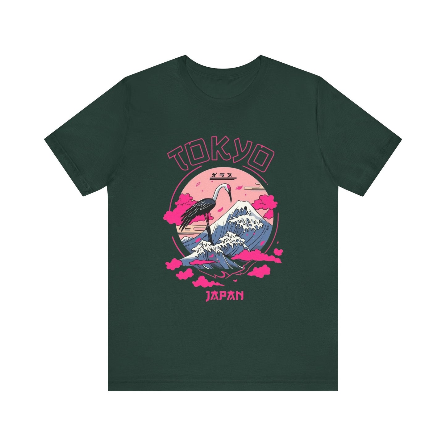 Tokyo Vintage Graphic Tee - Unisex Short Sleeve T-Shirt