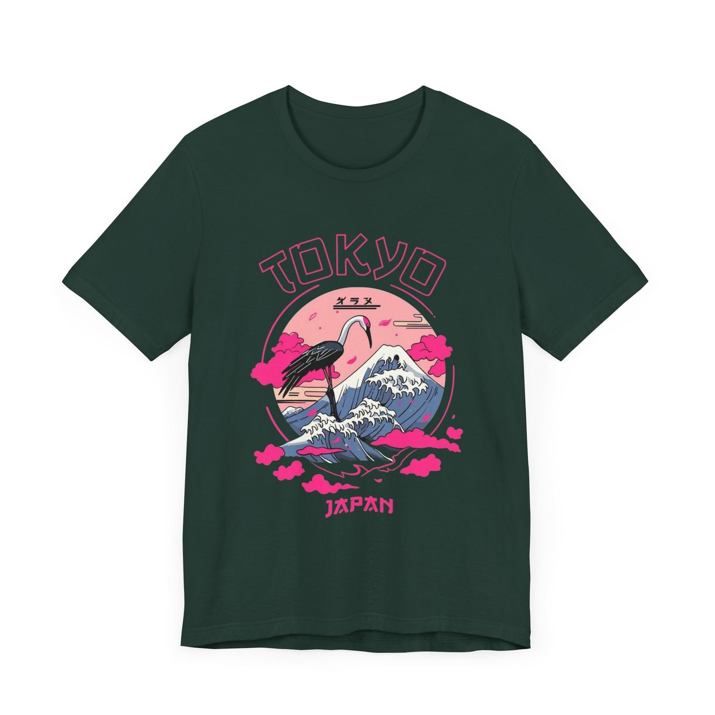 Tokyo Vintage Graphic Tee - Unisex Short Sleeve T-Shirt