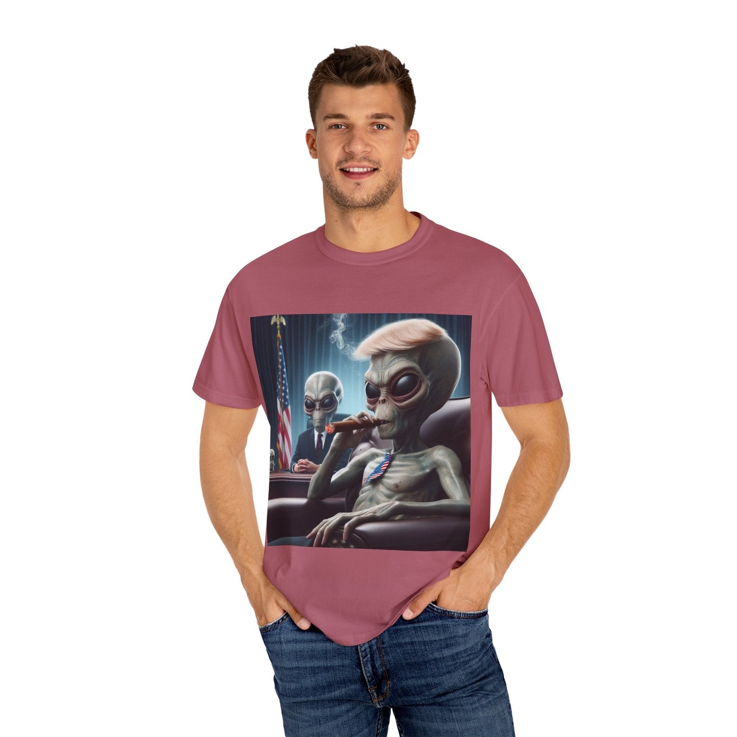 Unisex Alien Graphic T-Shirt – Fun Extraterrestrial Humor Tee