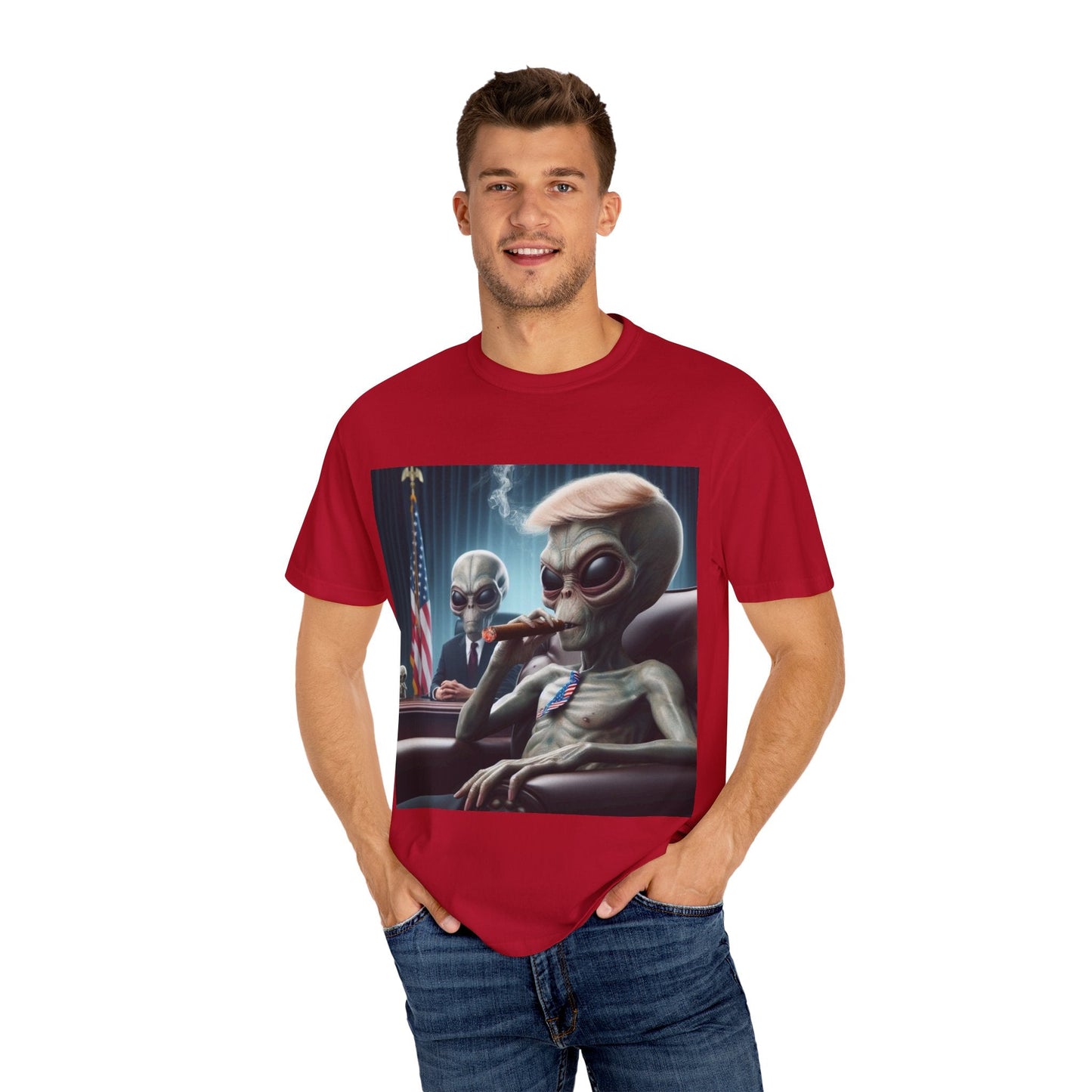 Unisex Alien Graphic T-Shirt – Fun Extraterrestrial Humor Tee
