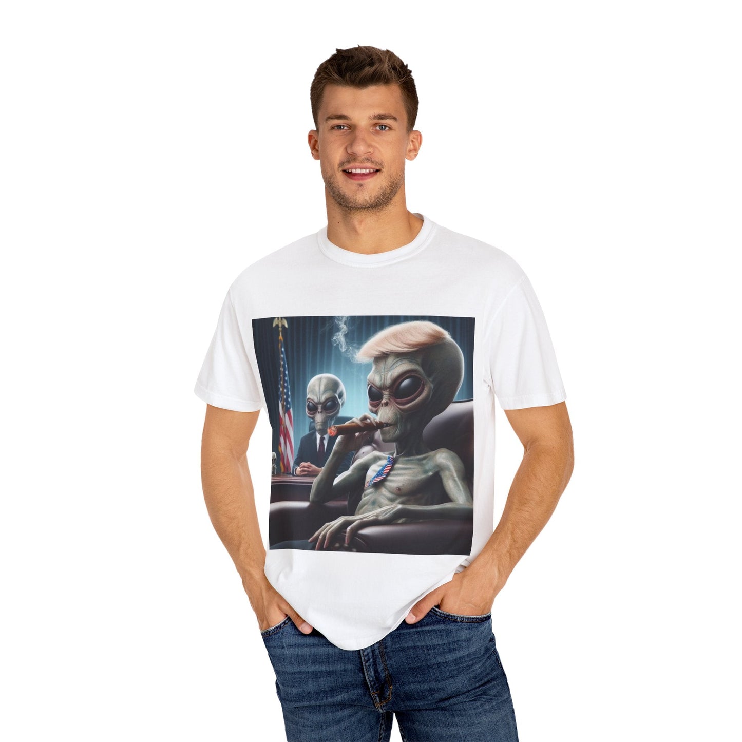 Unisex Alien Graphic T-Shirt – Fun Extraterrestrial Humor Tee