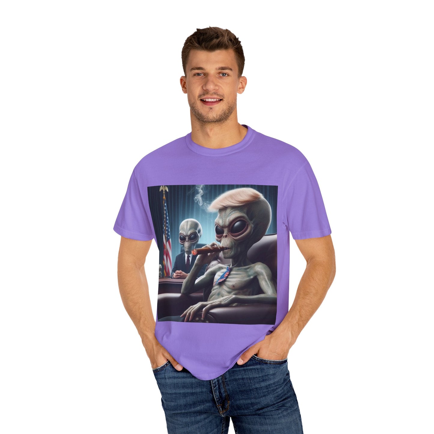 Unisex Alien Graphic T-Shirt – Fun Extraterrestrial Humor Tee