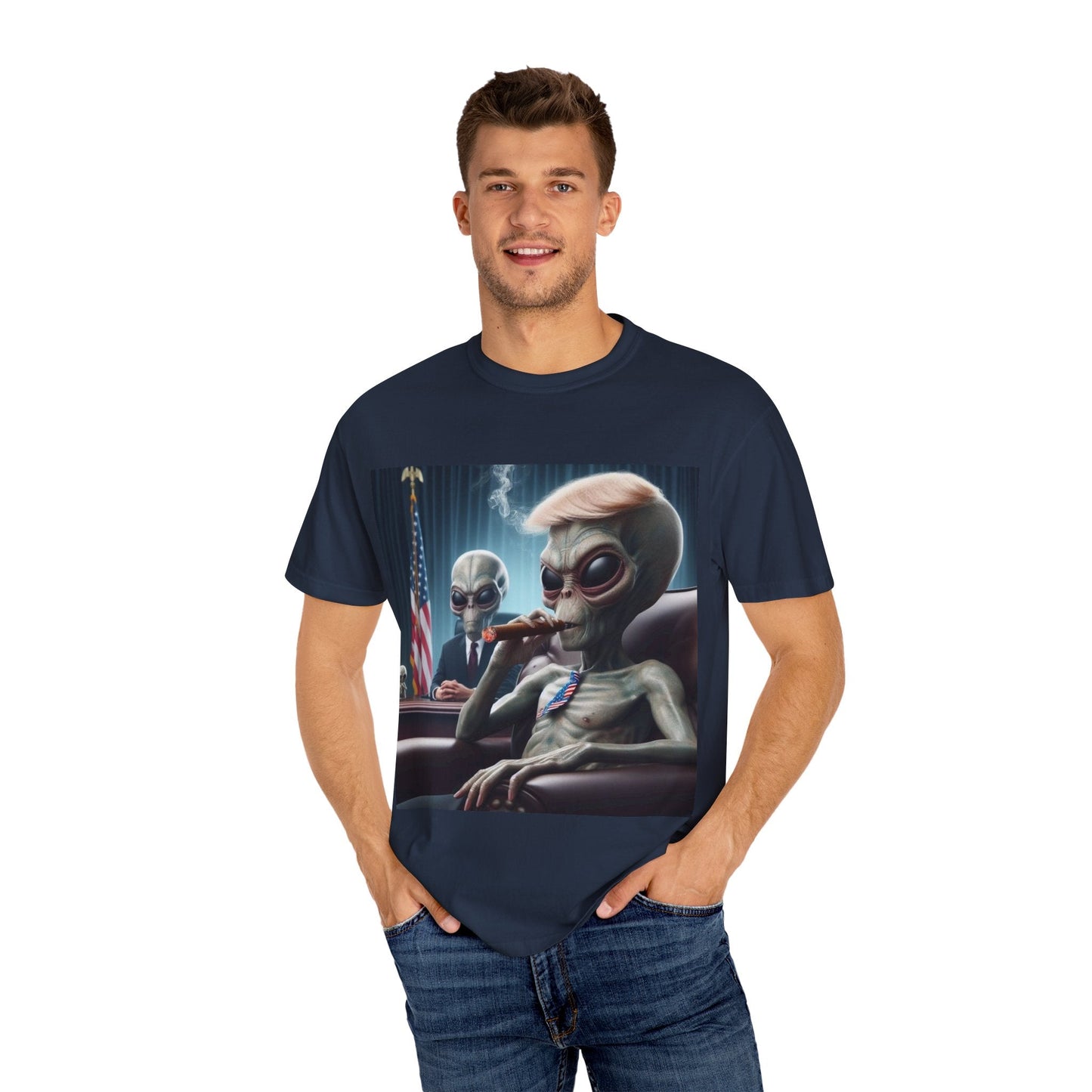 Unisex Alien Graphic T-Shirt – Fun Extraterrestrial Humor Tee