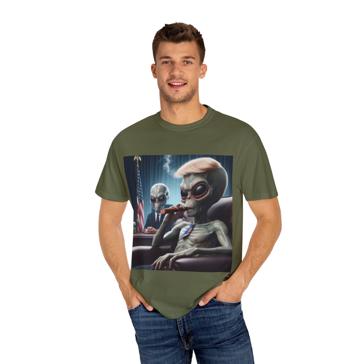 Unisex Alien Graphic T-Shirt – Fun Extraterrestrial Humor Tee