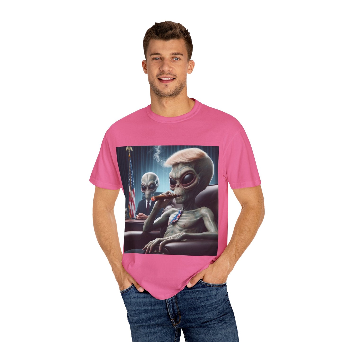 Unisex Alien Graphic T-Shirt – Fun Extraterrestrial Humor Tee