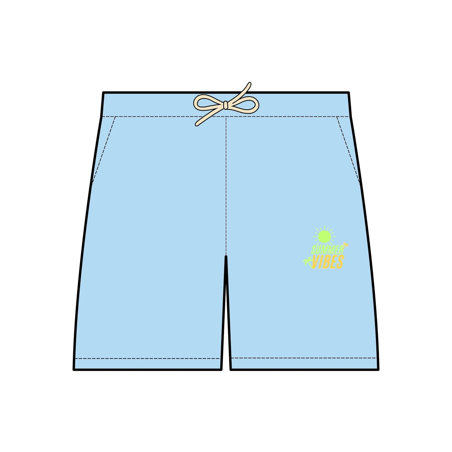 Unisex Garment-Dyed Lightweight Fleece Sweat Shorts