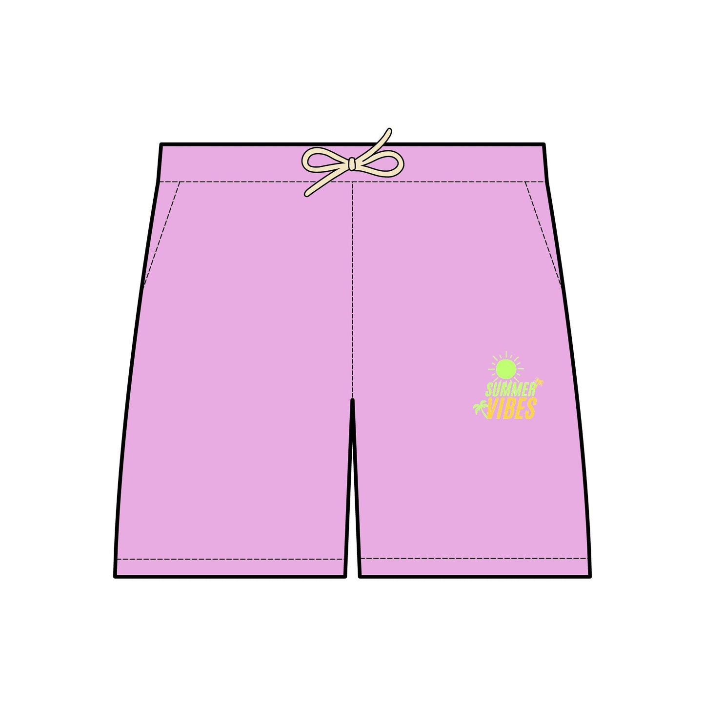 Unisex Garment-Dyed Lightweight Fleece Sweat Shorts