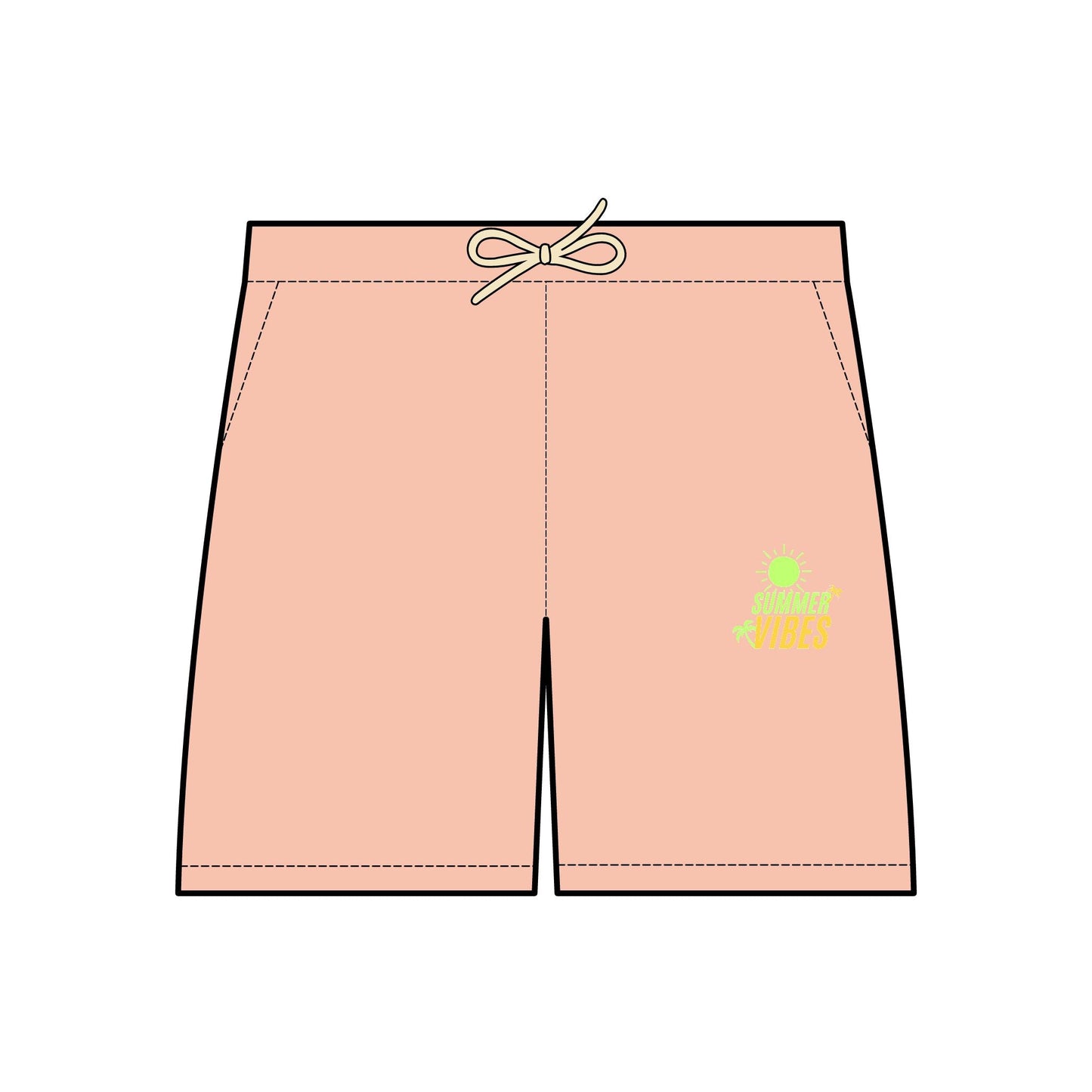 Unisex Garment-Dyed Lightweight Fleece Sweat Shorts