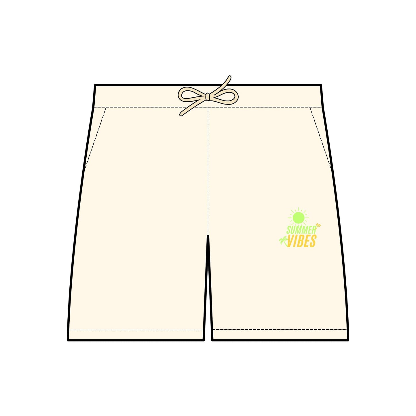 Unisex Garment-Dyed Lightweight Fleece Sweat Shorts