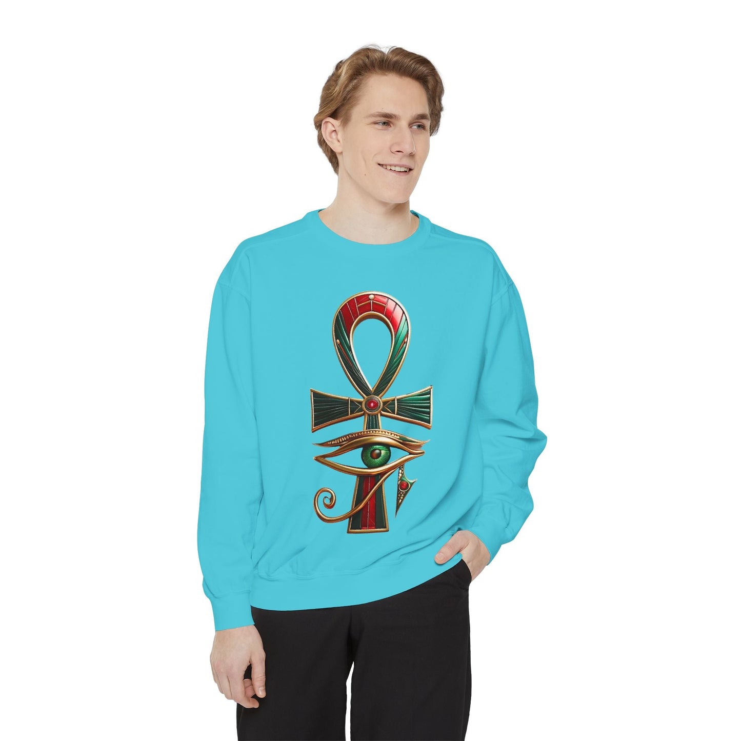 Unisex Garment-Dyed Sweatshirt