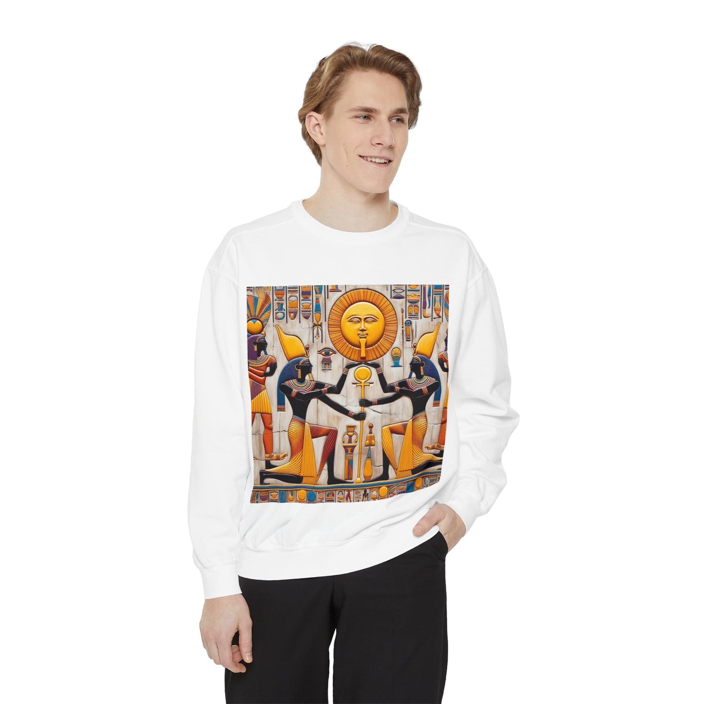 Unisex Garment-Dyed Sweatshirt