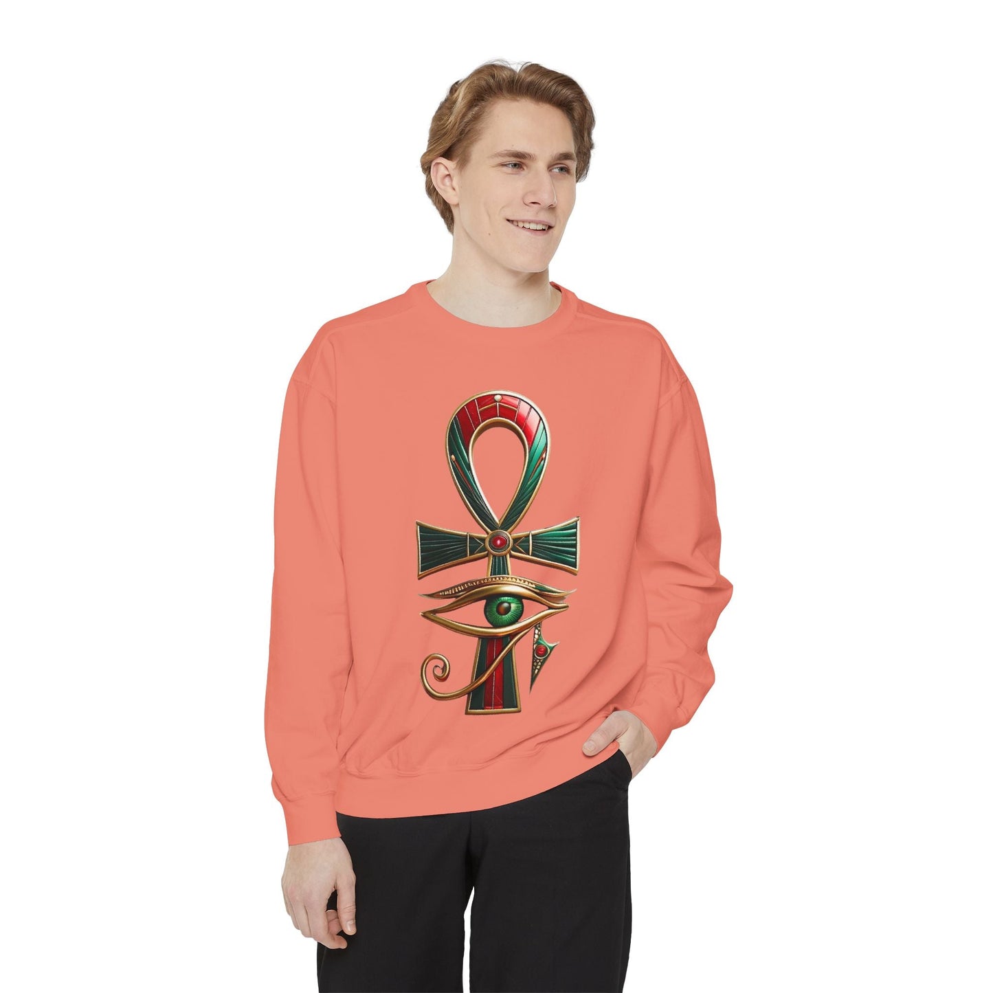 Unisex Garment-Dyed Sweatshirt