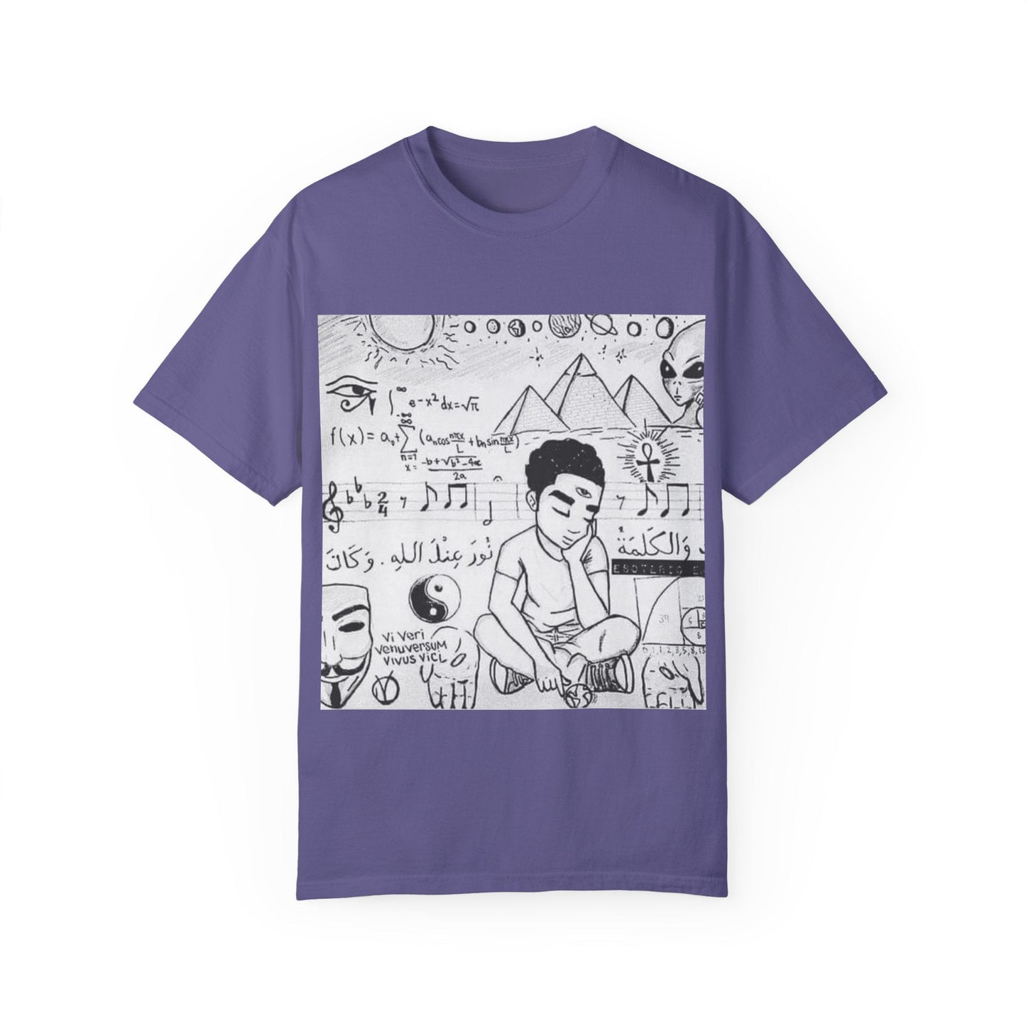 Unisex Garment-Dyed T-shirt ππ€―π€§π₯³πβ€οΈβ€οΈ