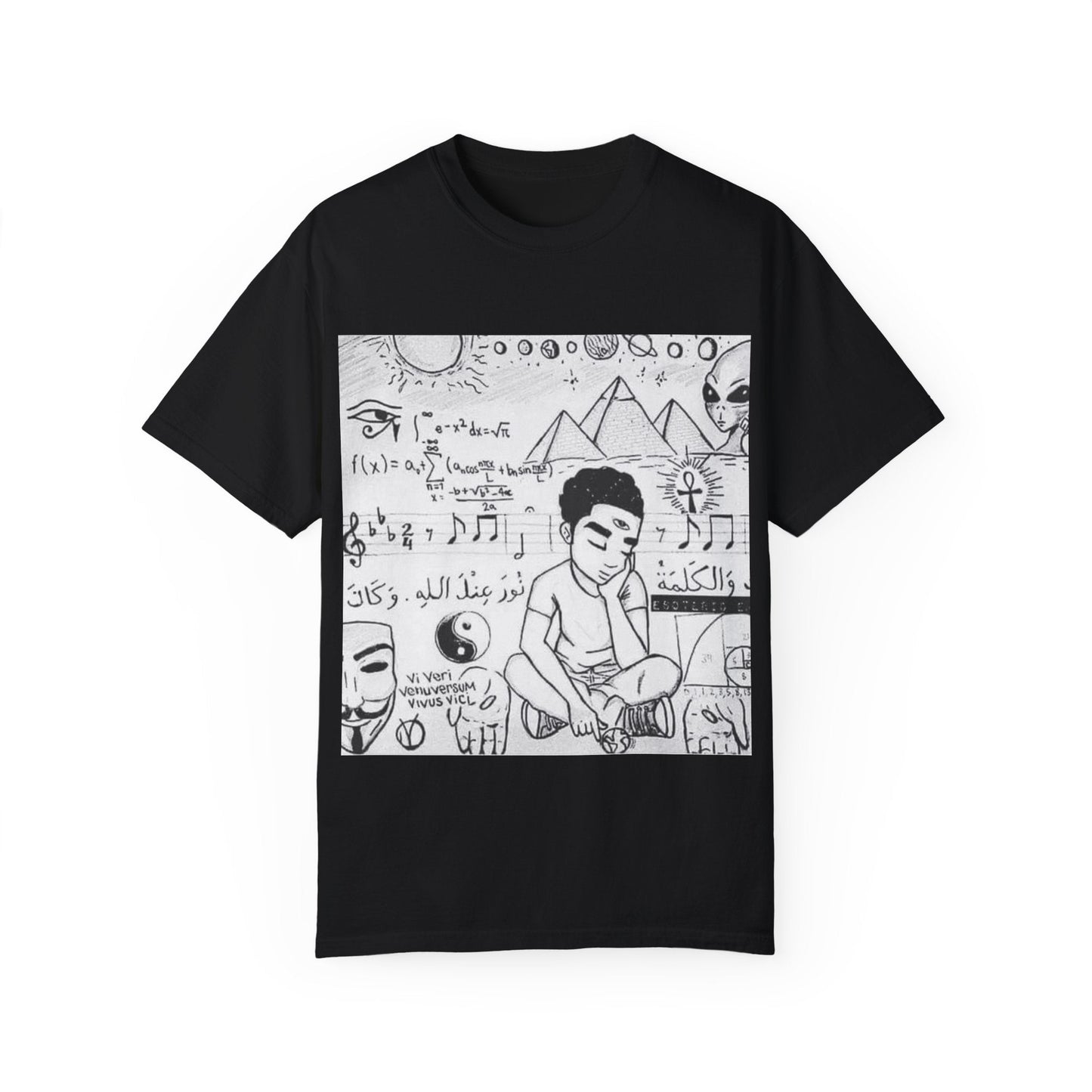 Unisex Garment-Dyed T-shirt ππ€―π€§π₯³πβ€οΈβ€οΈ