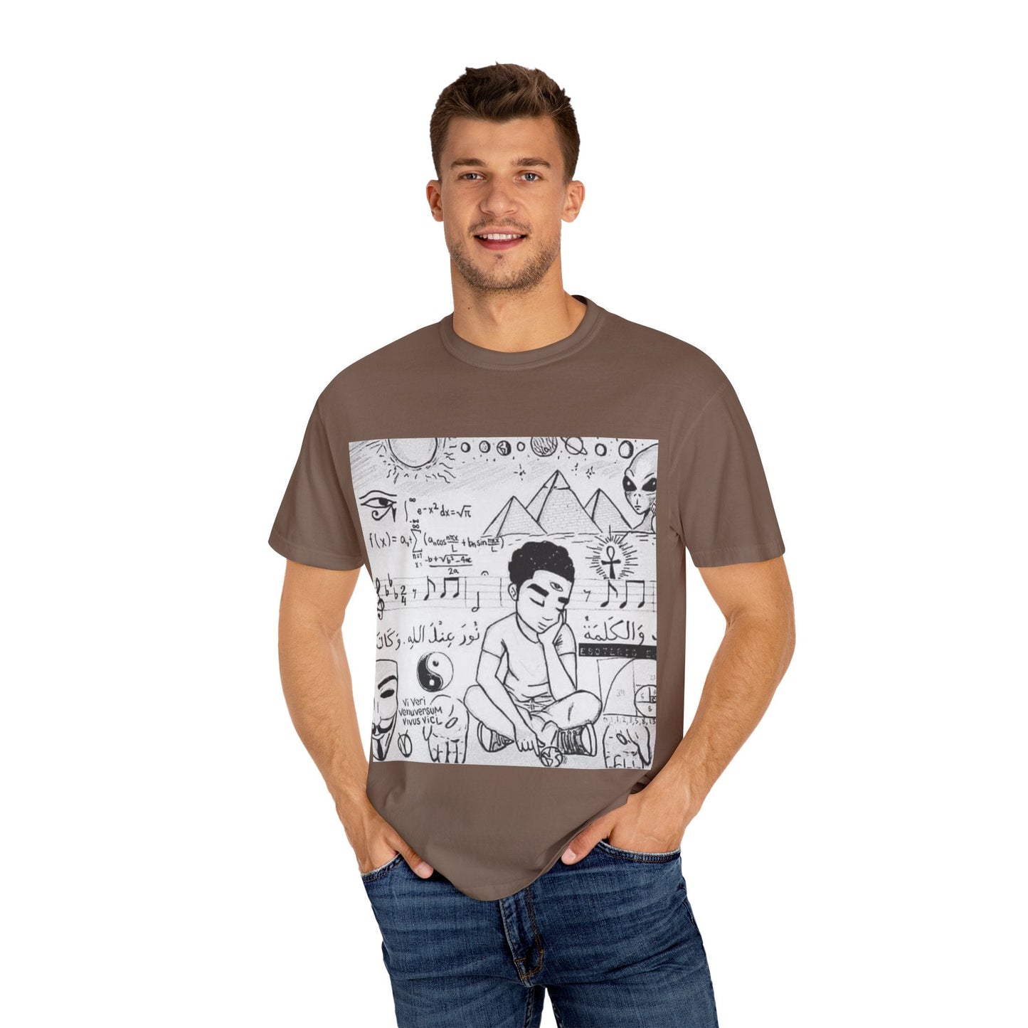 Unisex Garment-Dyed T-shirt ππ€―π€§π₯³πβ€οΈβ€οΈ