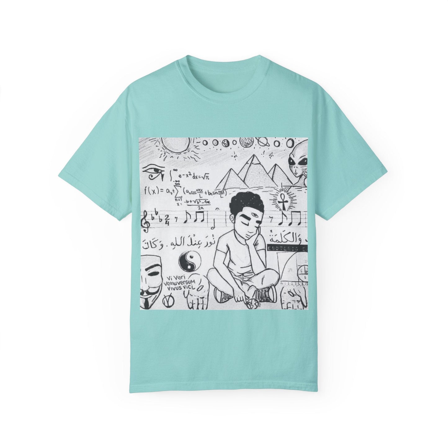 Unisex Garment-Dyed T-shirt ππ€―π€§π₯³πβ€οΈβ€οΈ