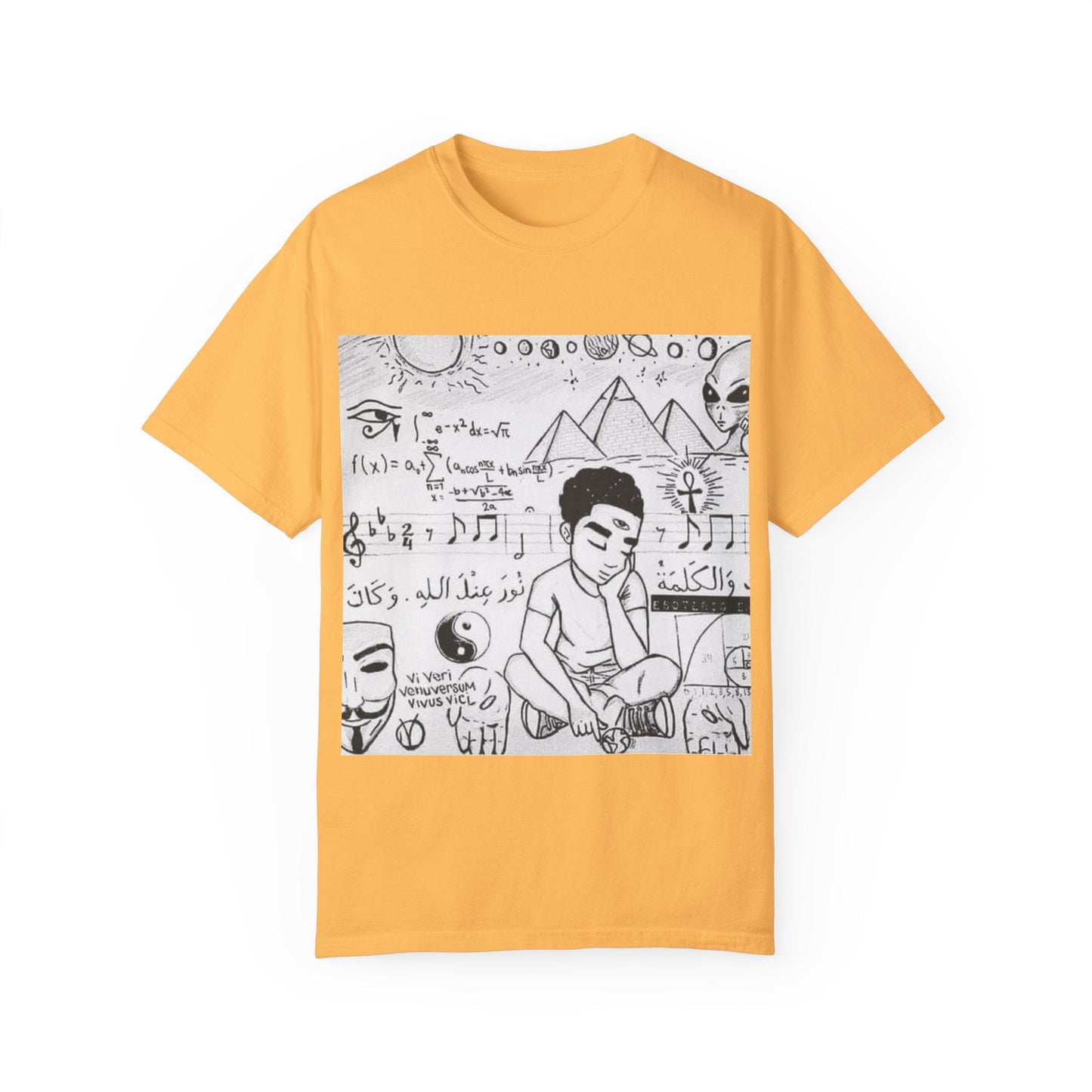 Unisex Garment-Dyed T-shirt ππ€―π€§π₯³πβ€οΈβ€οΈ