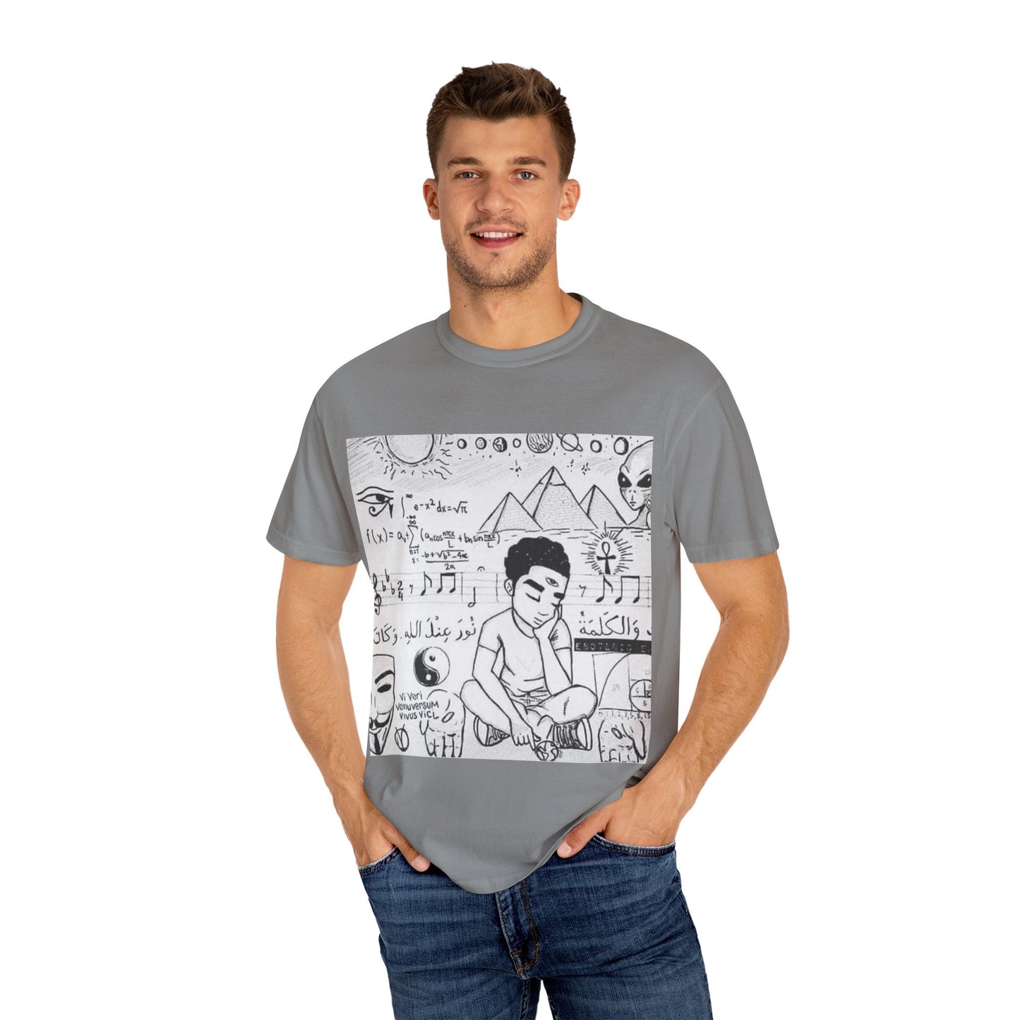 Unisex Garment-Dyed T-shirt ππ€―π€§π₯³πβ€οΈβ€οΈ