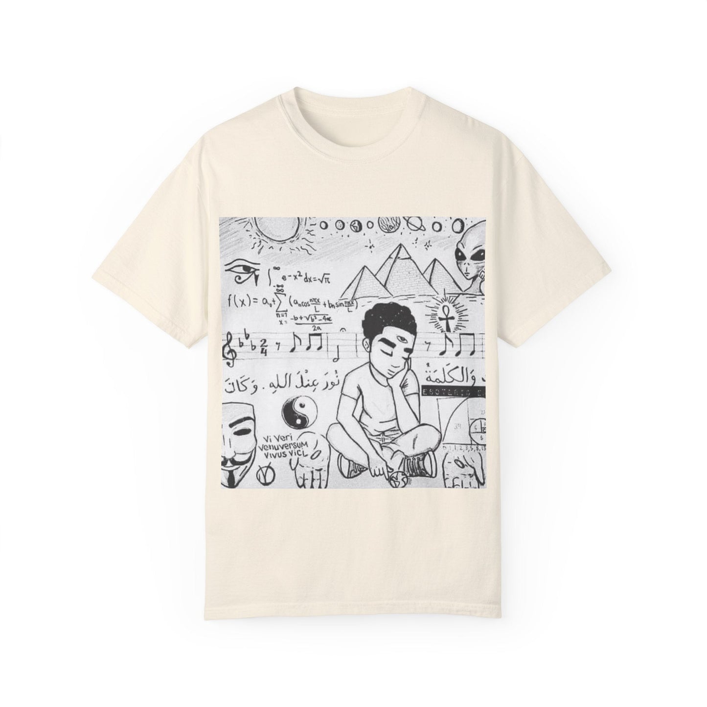 Unisex Garment-Dyed T-shirt ππ€―π€§π₯³πβ€οΈβ€οΈ