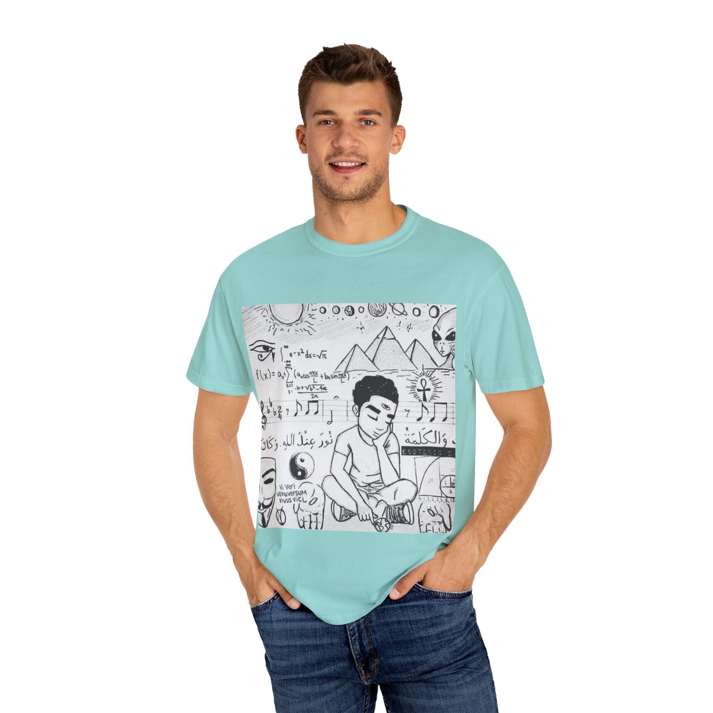 Unisex Garment-Dyed T-shirt ππ€―π€§π₯³πβ€οΈβ€οΈ