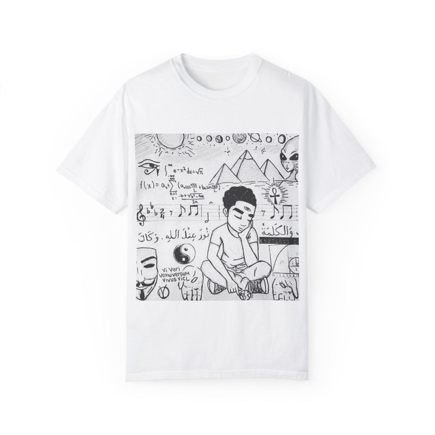 Unisex Garment-Dyed T-shirt ππ€―π€§π₯³πβ€οΈβ€οΈ