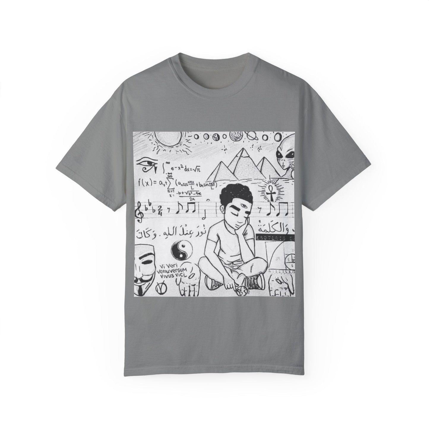 Unisex Garment-Dyed T-shirt ππ€―π€§π₯³πβ€οΈβ€οΈ