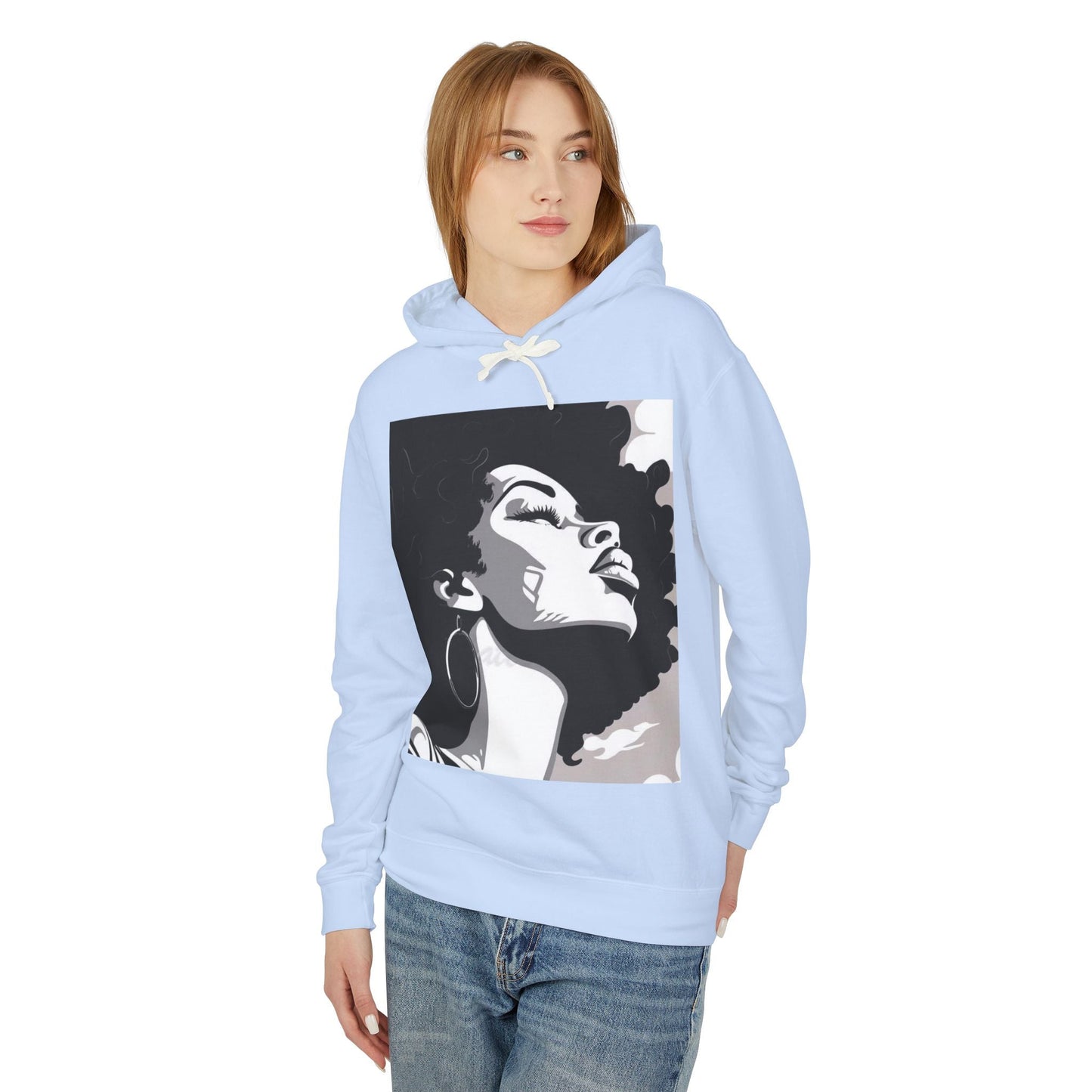 Unisex Lightweight Hooded Sweatshirt
