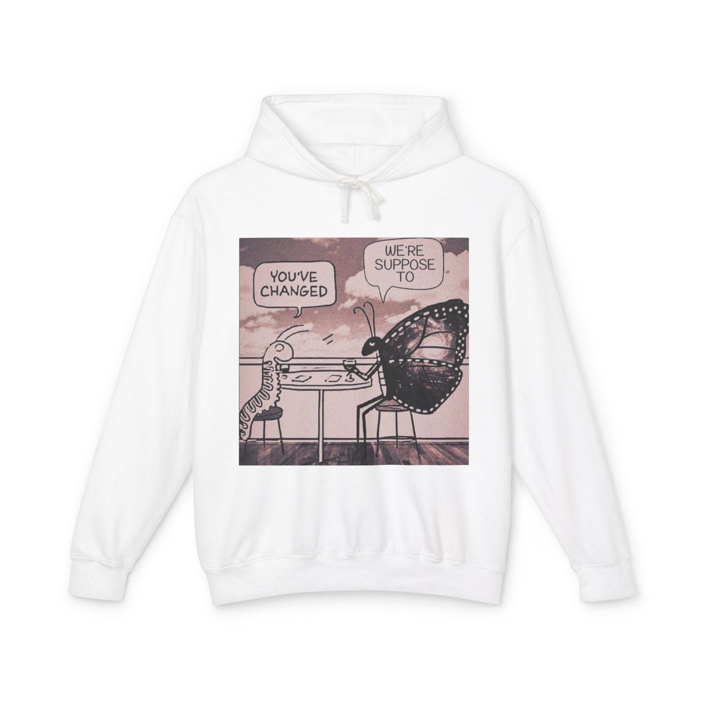 Unisex Lightweight Hooded Sweatshirt