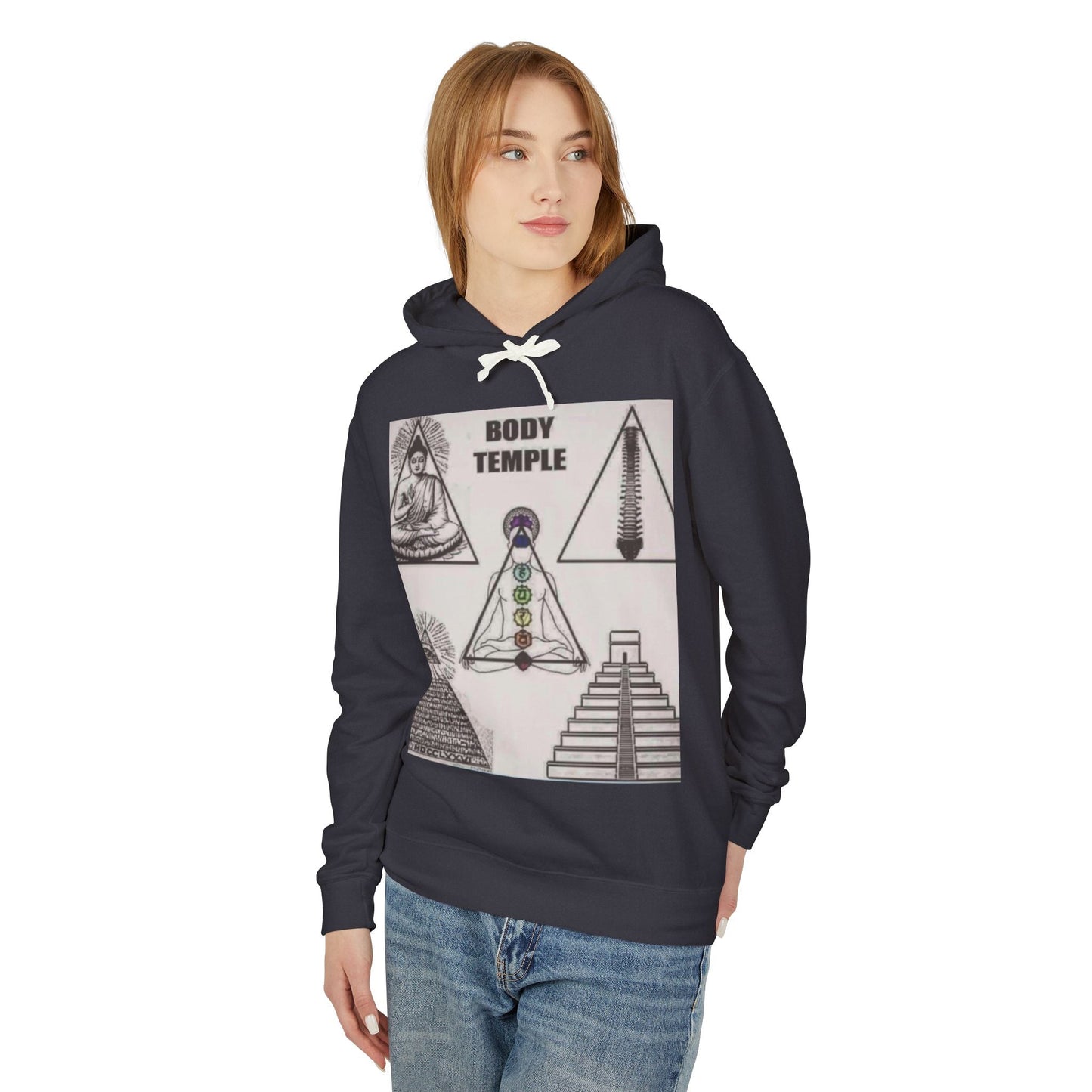 Unisex Lightweight Hooded Sweatshirt