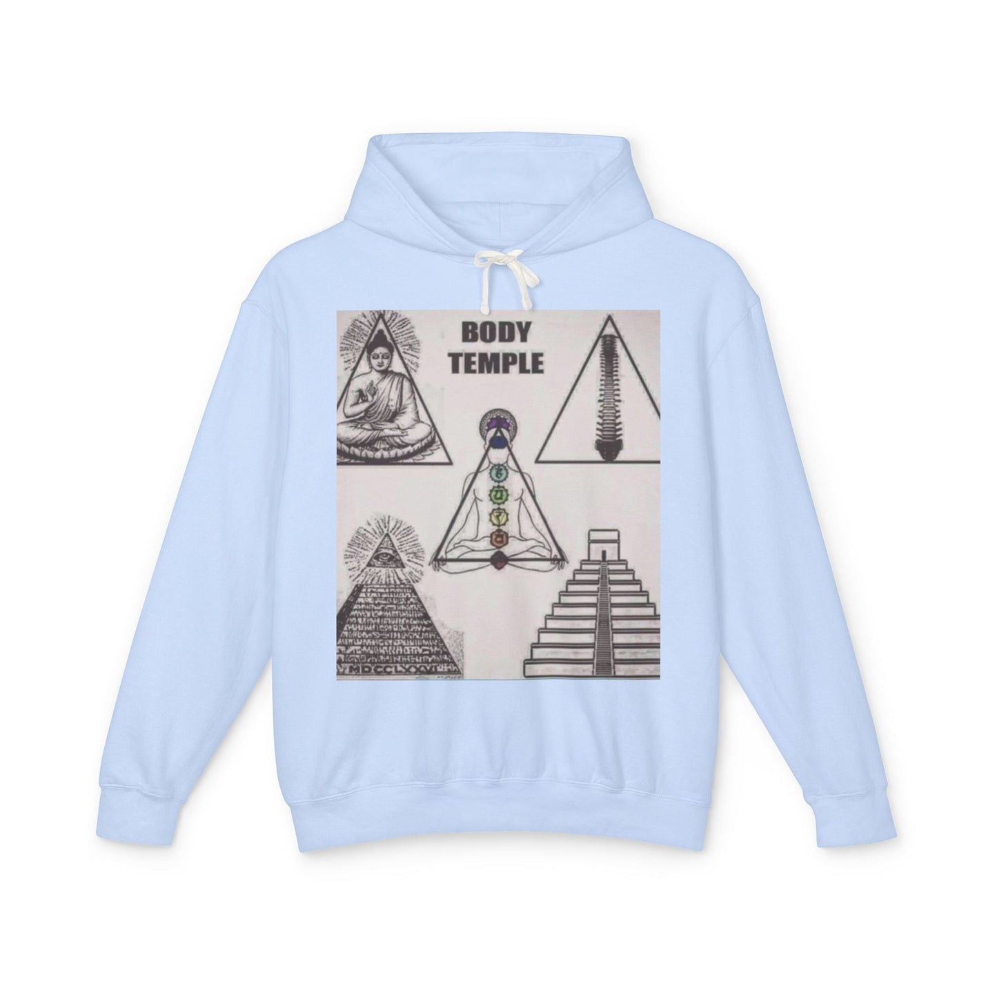 Unisex Lightweight Hooded Sweatshirt