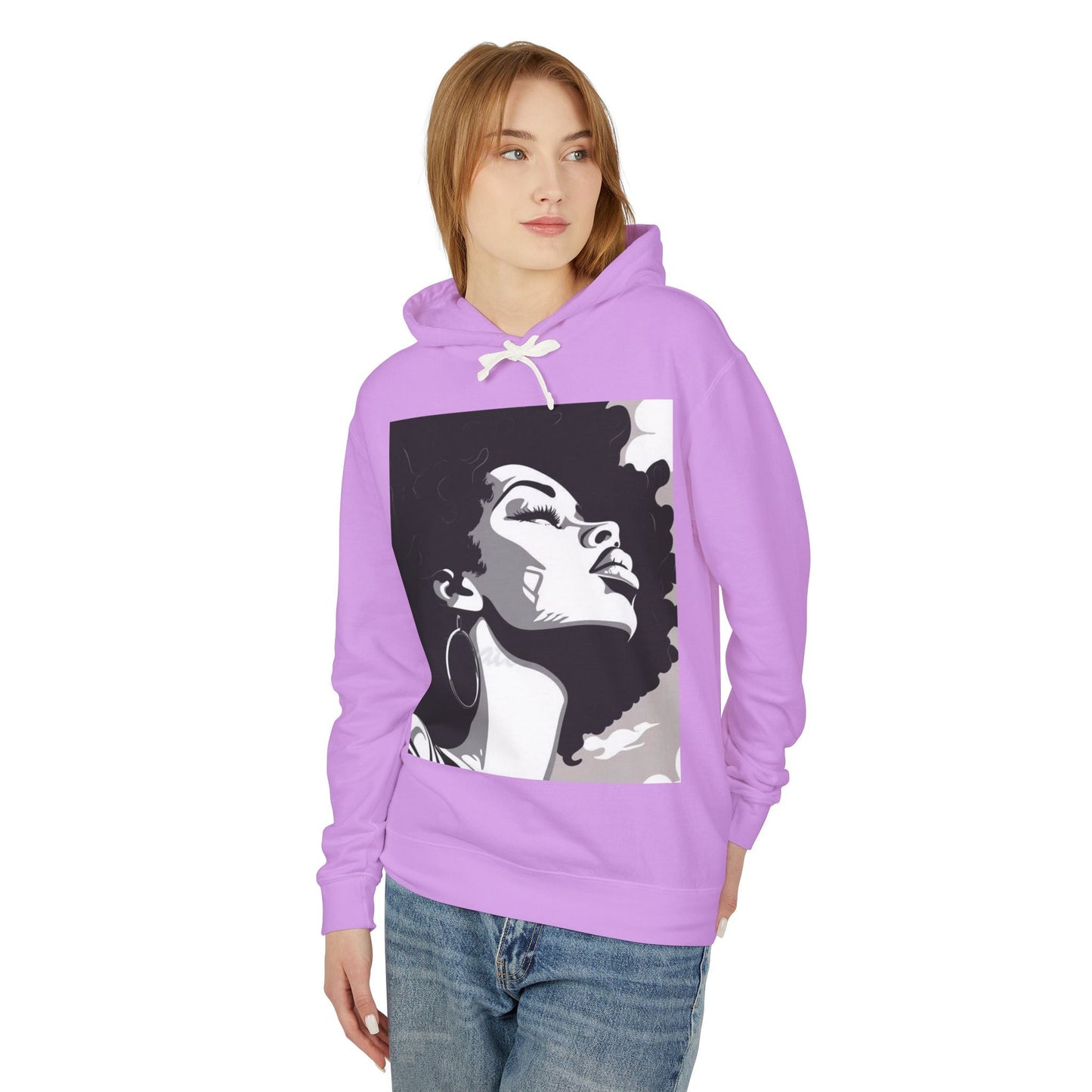 Unisex Lightweight Hooded Sweatshirt
