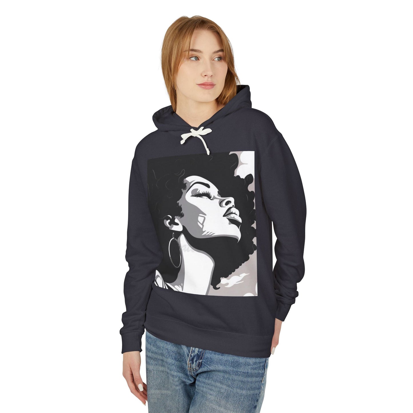 Unisex Lightweight Hooded Sweatshirt