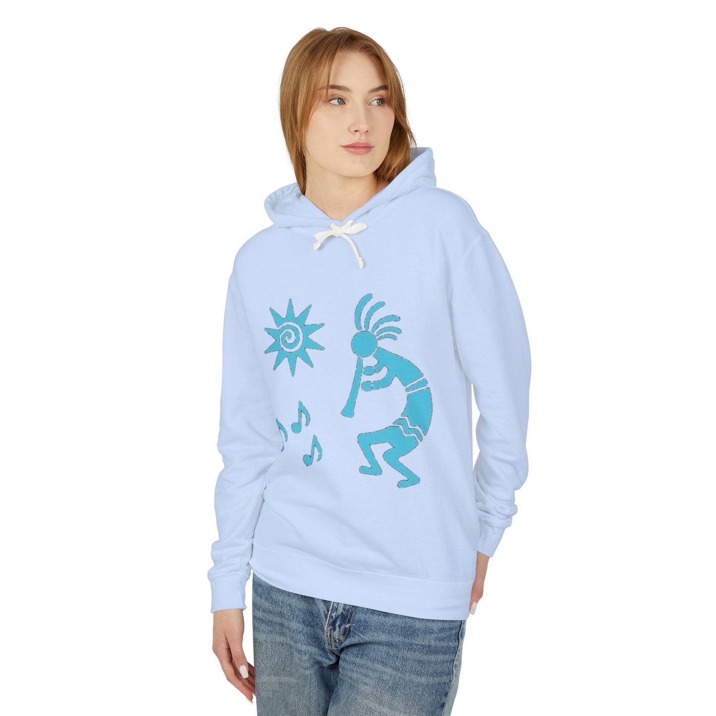Unisex Lightweight Hooded Sweatshirt