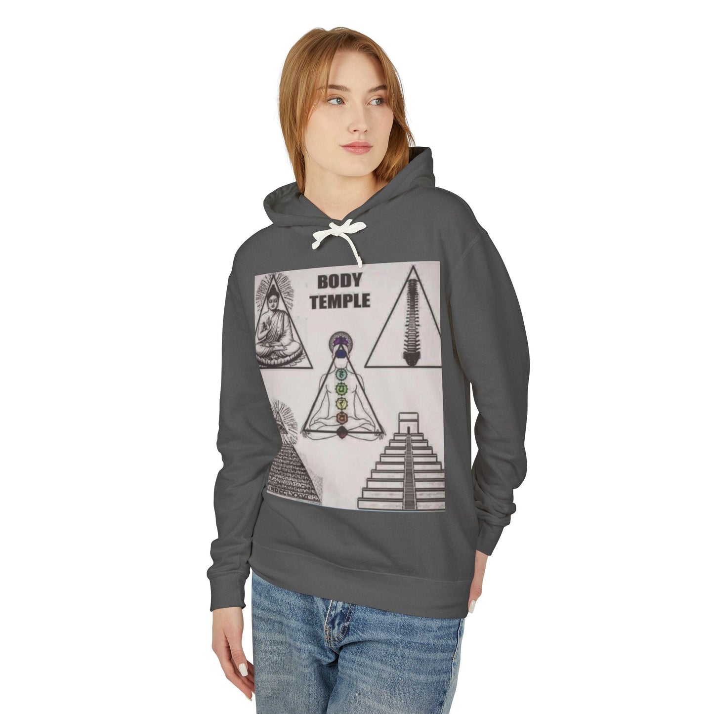 Unisex Lightweight Hooded Sweatshirt