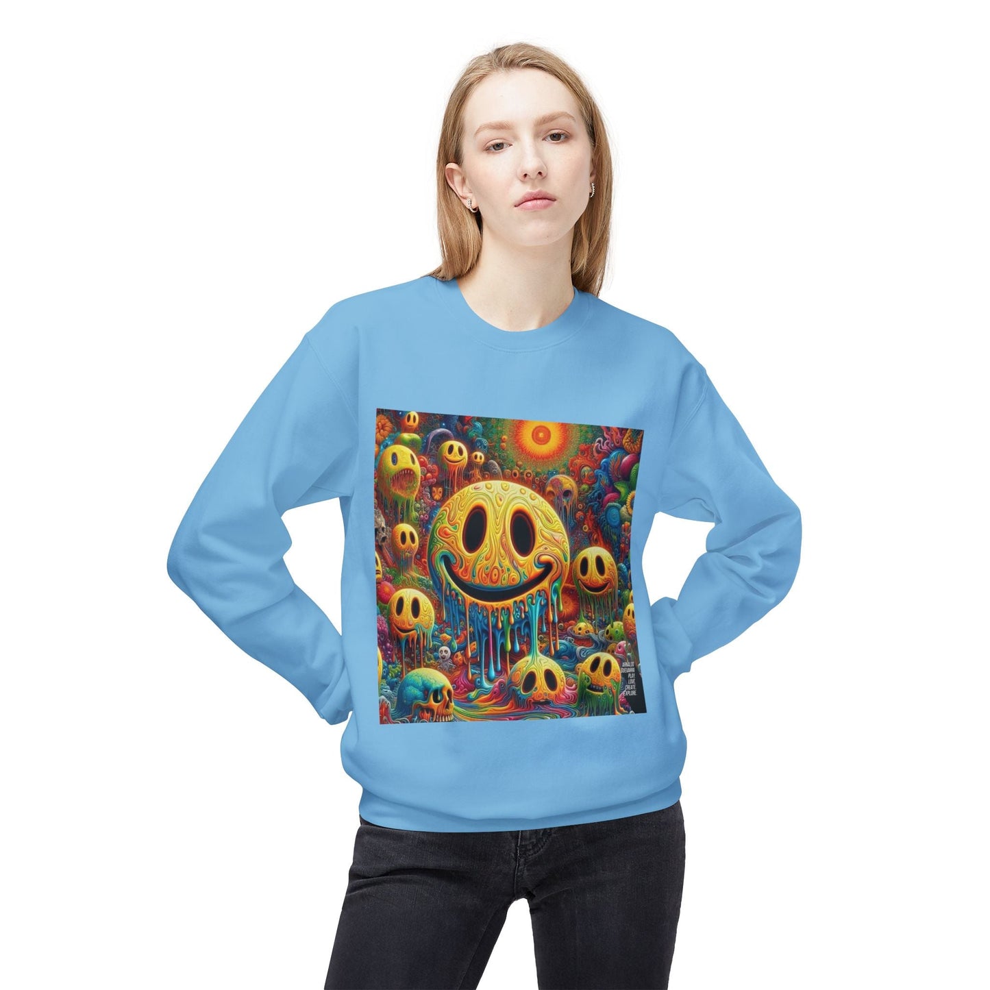 Unisex Midweight Softstyle Fleece Crewneck Sweatshirt