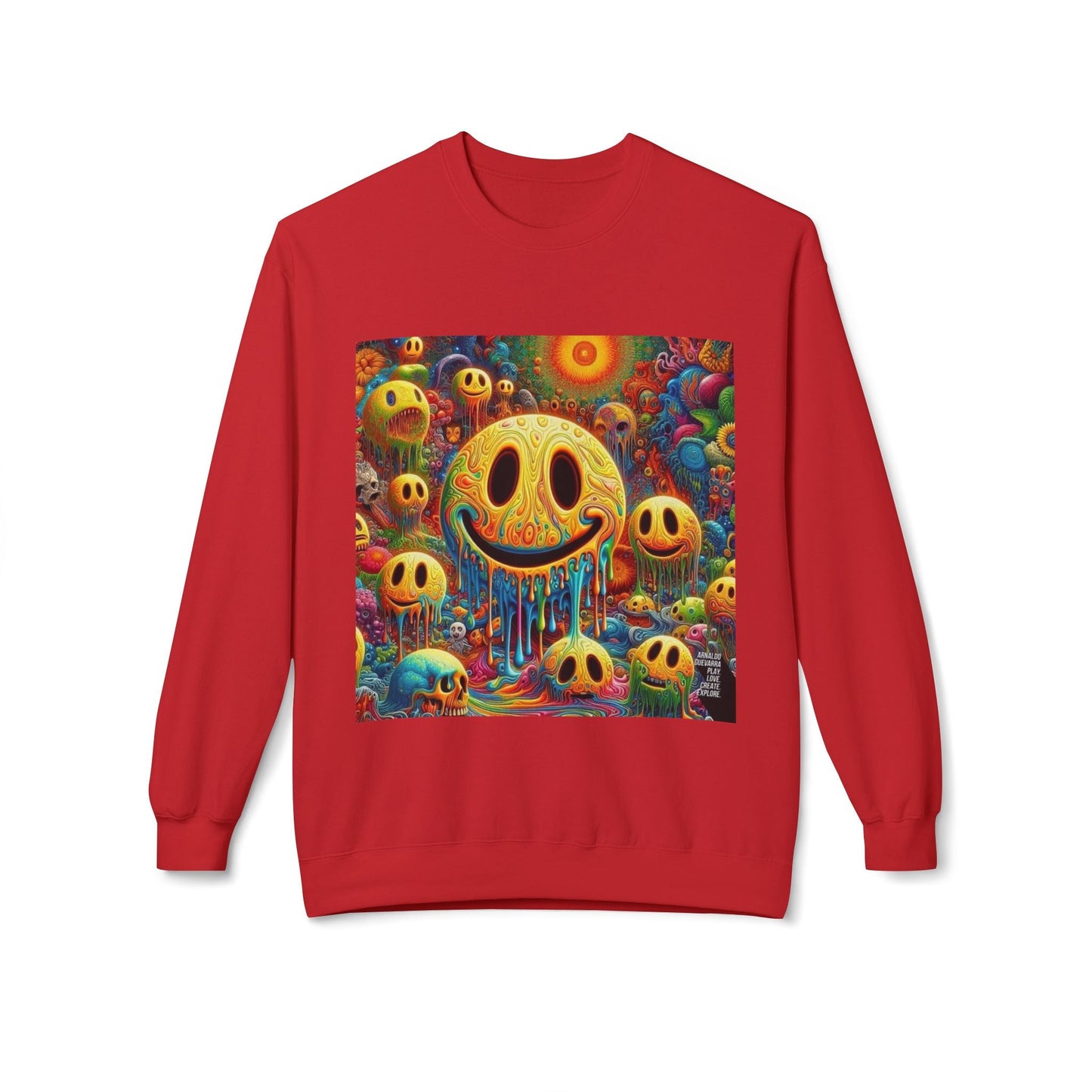 Unisex Midweight Softstyle Fleece Crewneck Sweatshirt