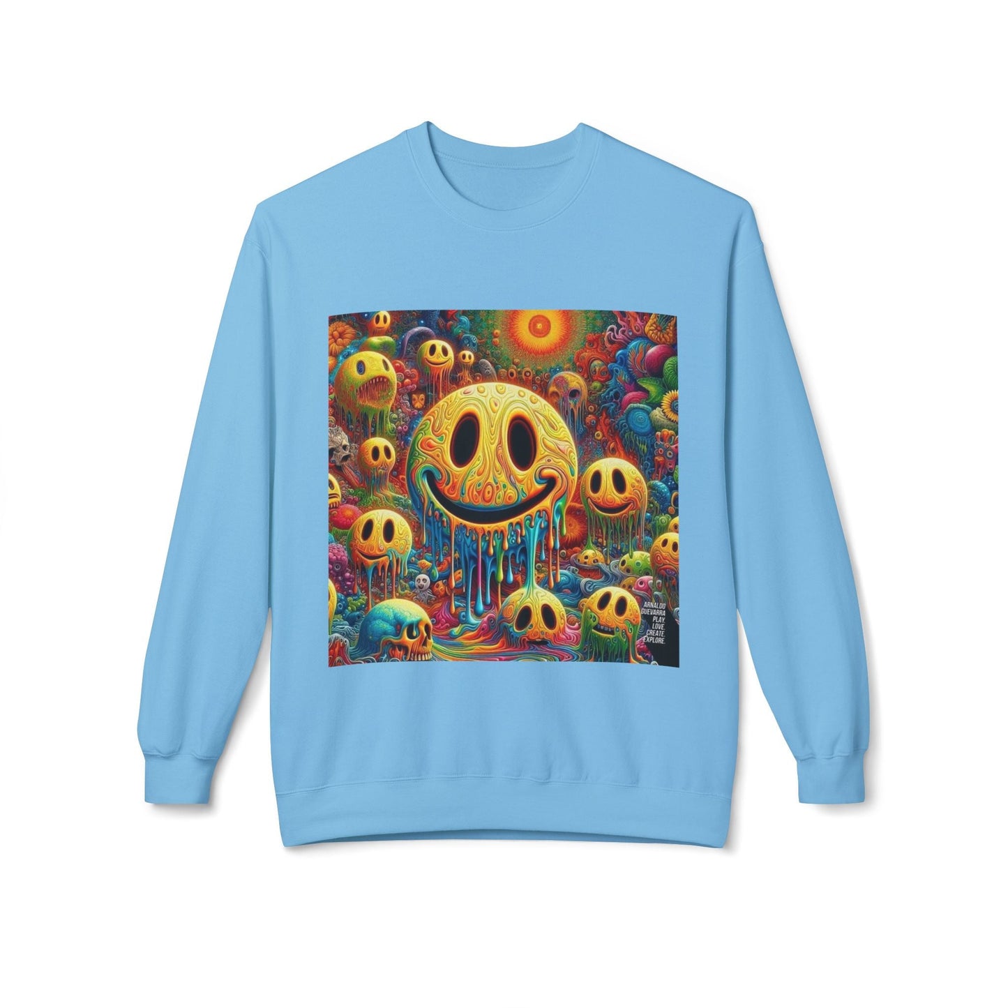 Unisex Midweight Softstyle Fleece Crewneck Sweatshirt