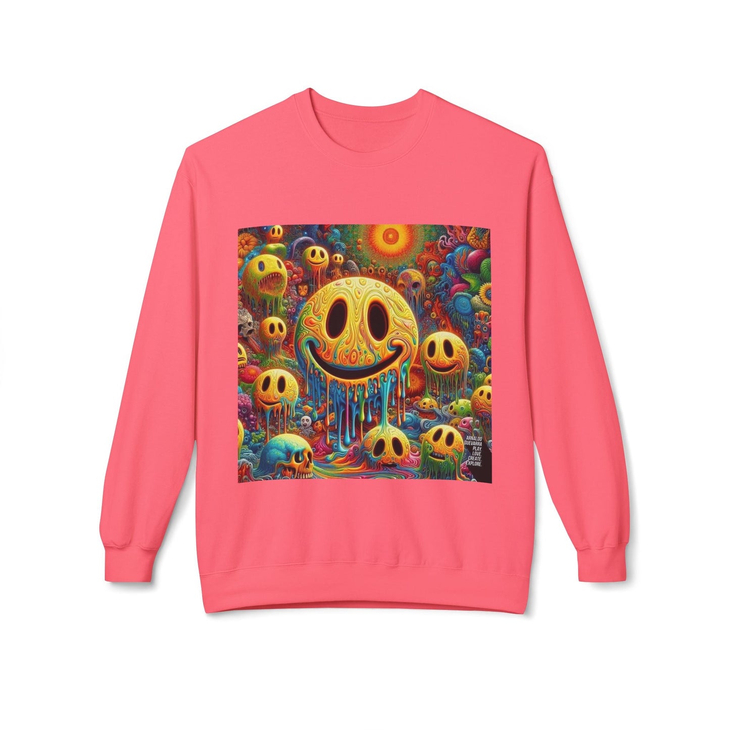 Unisex Midweight Softstyle Fleece Crewneck Sweatshirt