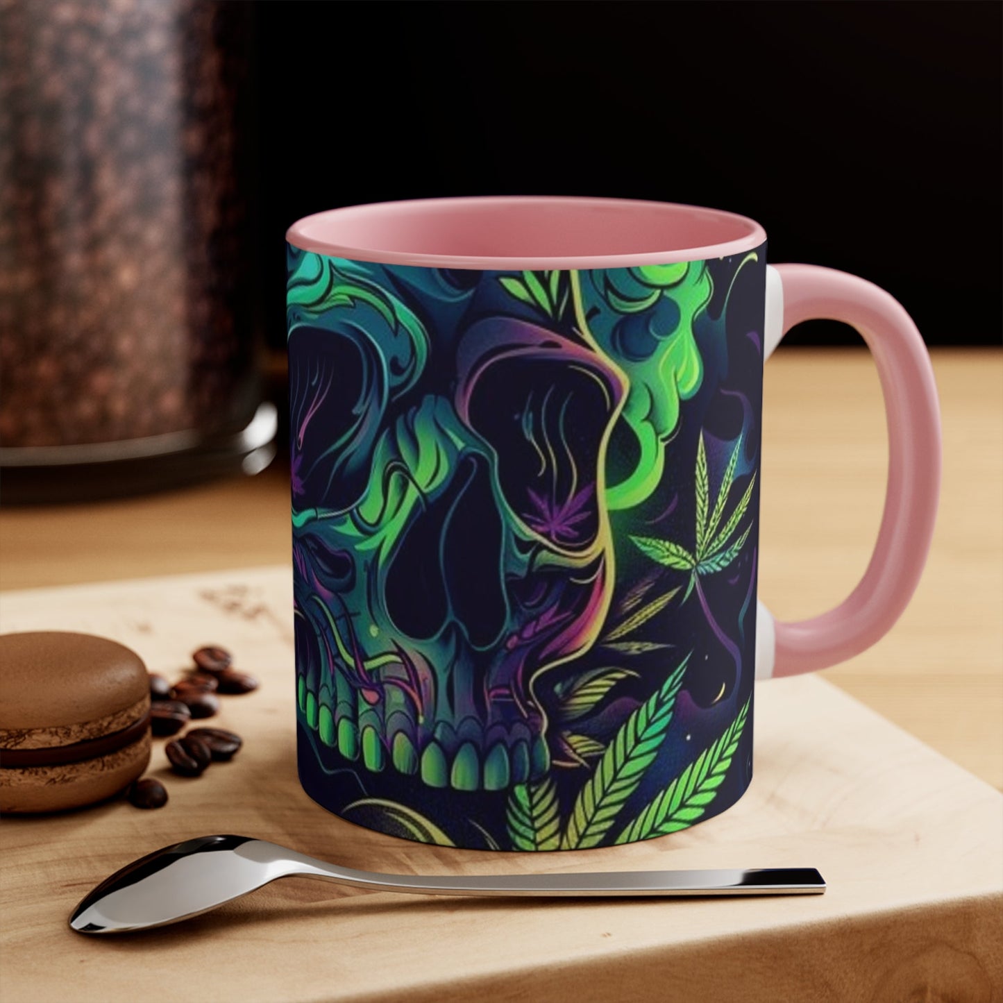 Skull Coffee Cups Colorful Halloween Coffee Cup