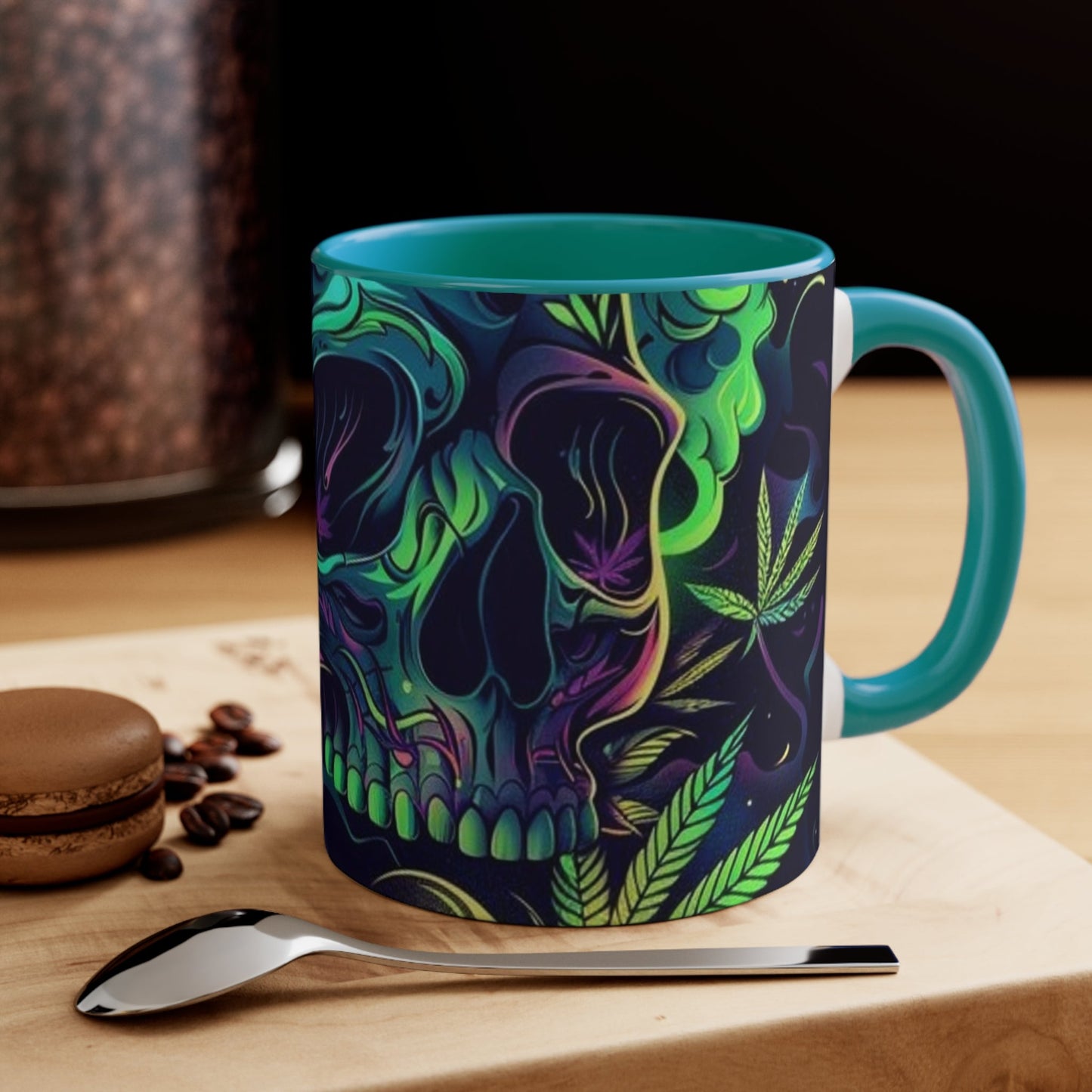 Skull Coffee Cups Colorful Halloween Coffee Cup