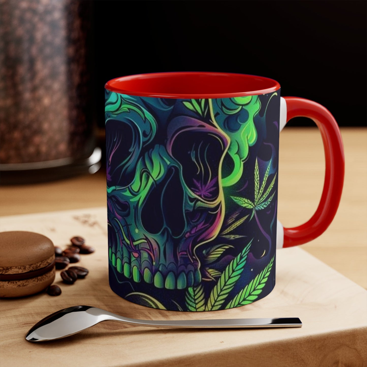 Skull Coffee Cups Colorful Halloween Coffee Cup
